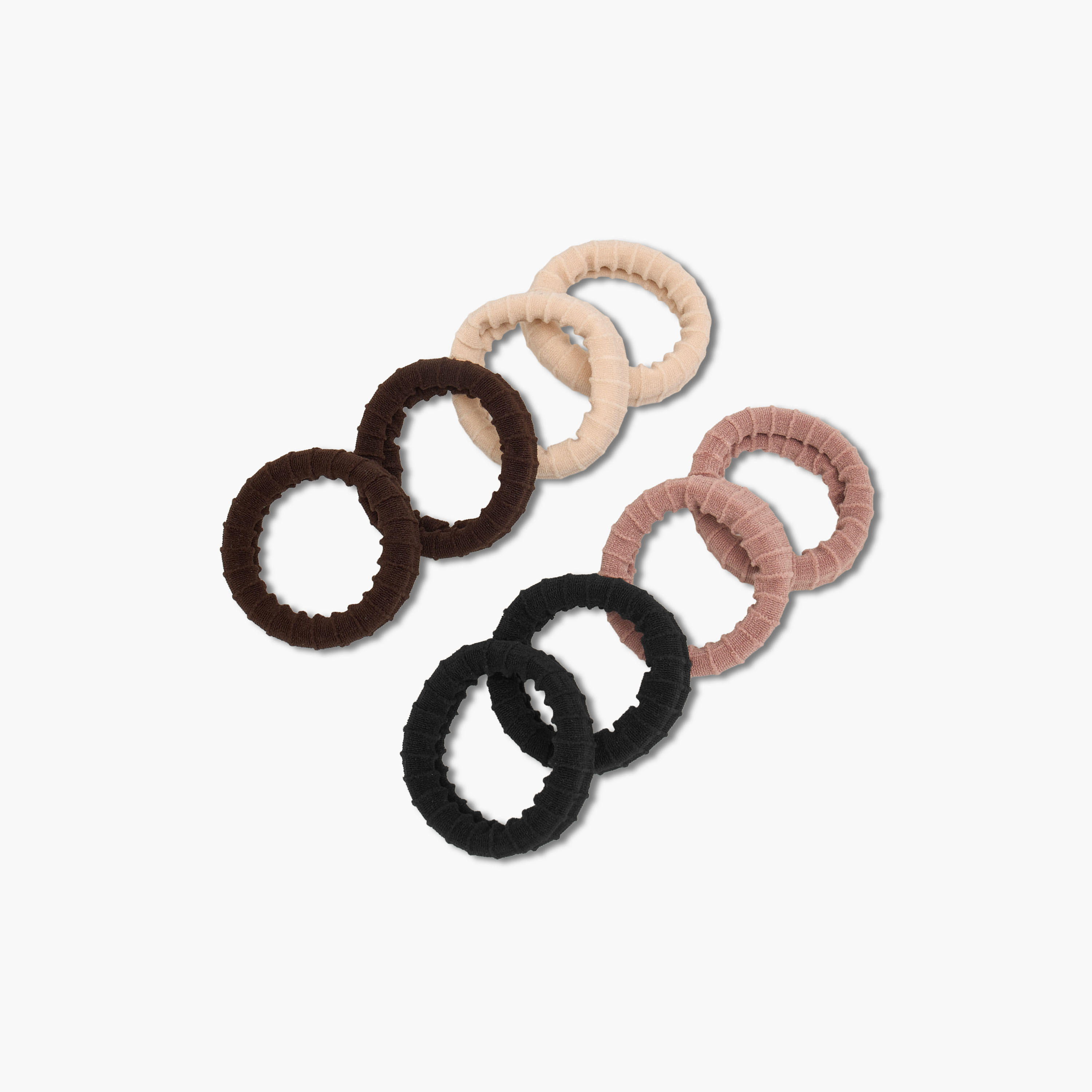 مجموعة ربطات شعر 8 قطع من جلو-women-hairaccessories-scrunchies-image-2