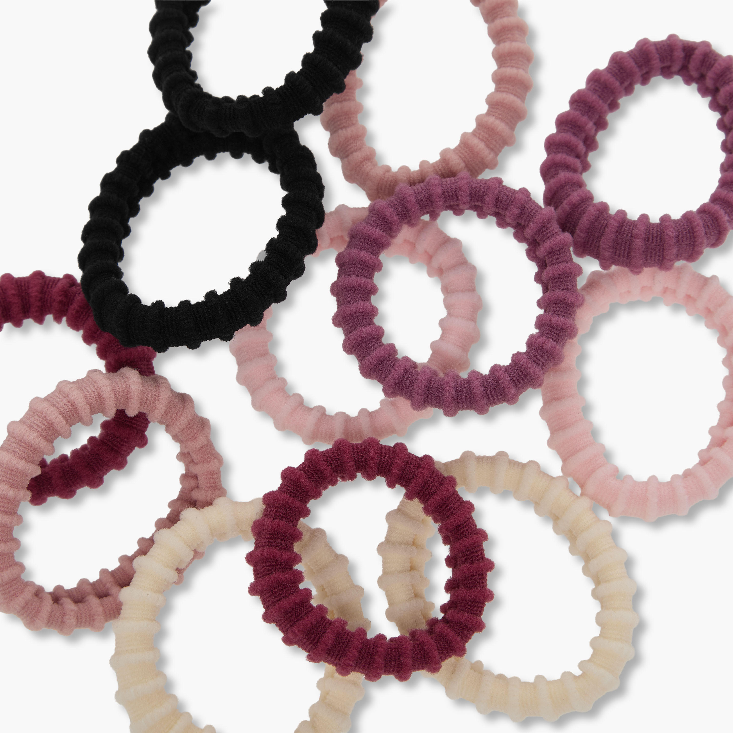 طقم ربطات شعر مطاطية 12 قطعة-women-hairaccessories-scrunchies-image-4
