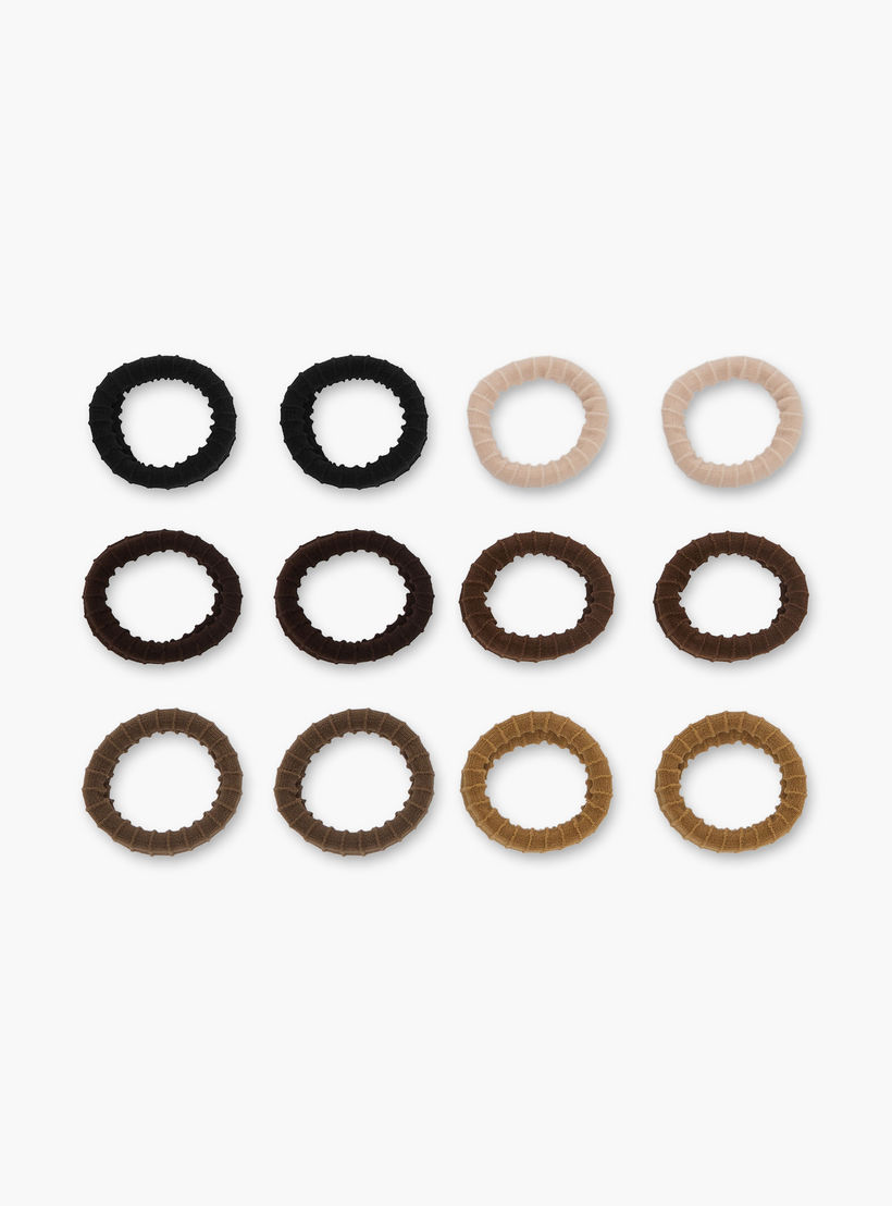 طقم ربطات شعر مطاطية 12 قطعة-women-hairaccessories-scrunchies-image-3