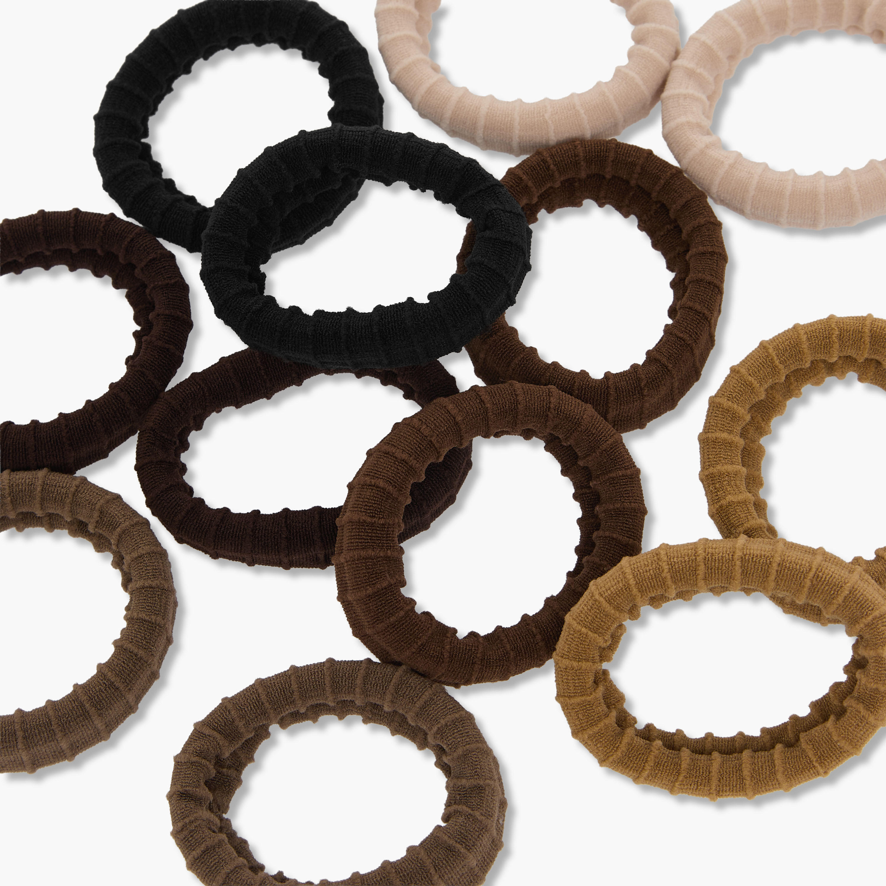 طقم ربطات شعر مطاطية 12 قطعة-women-hairaccessories-scrunchies-image-4