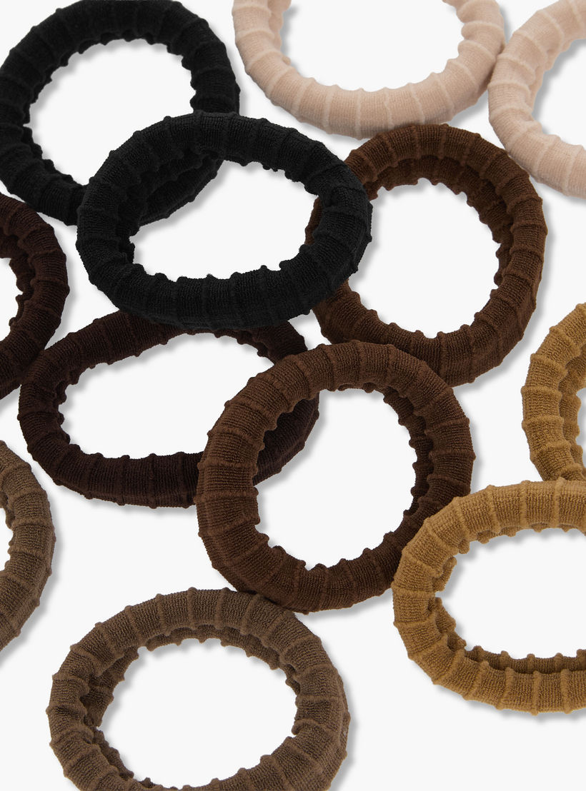 طقم ربطات شعر مطاطية 12 قطعة-women-hairaccessories-scrunchies-image-4