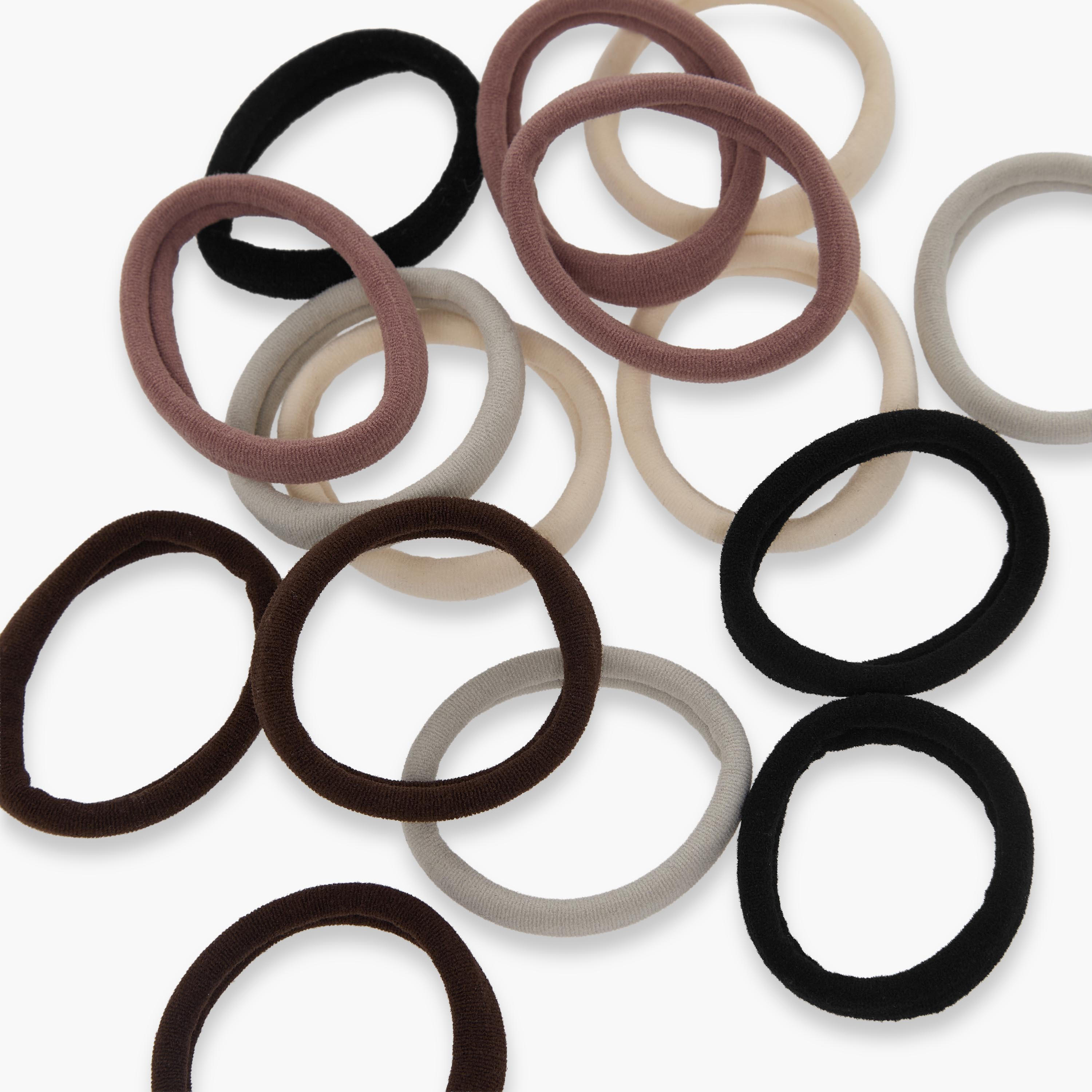 طقم ربطات شعر مطاطية 15 قطعة-women-hairaccessories-scrunchies-image-4