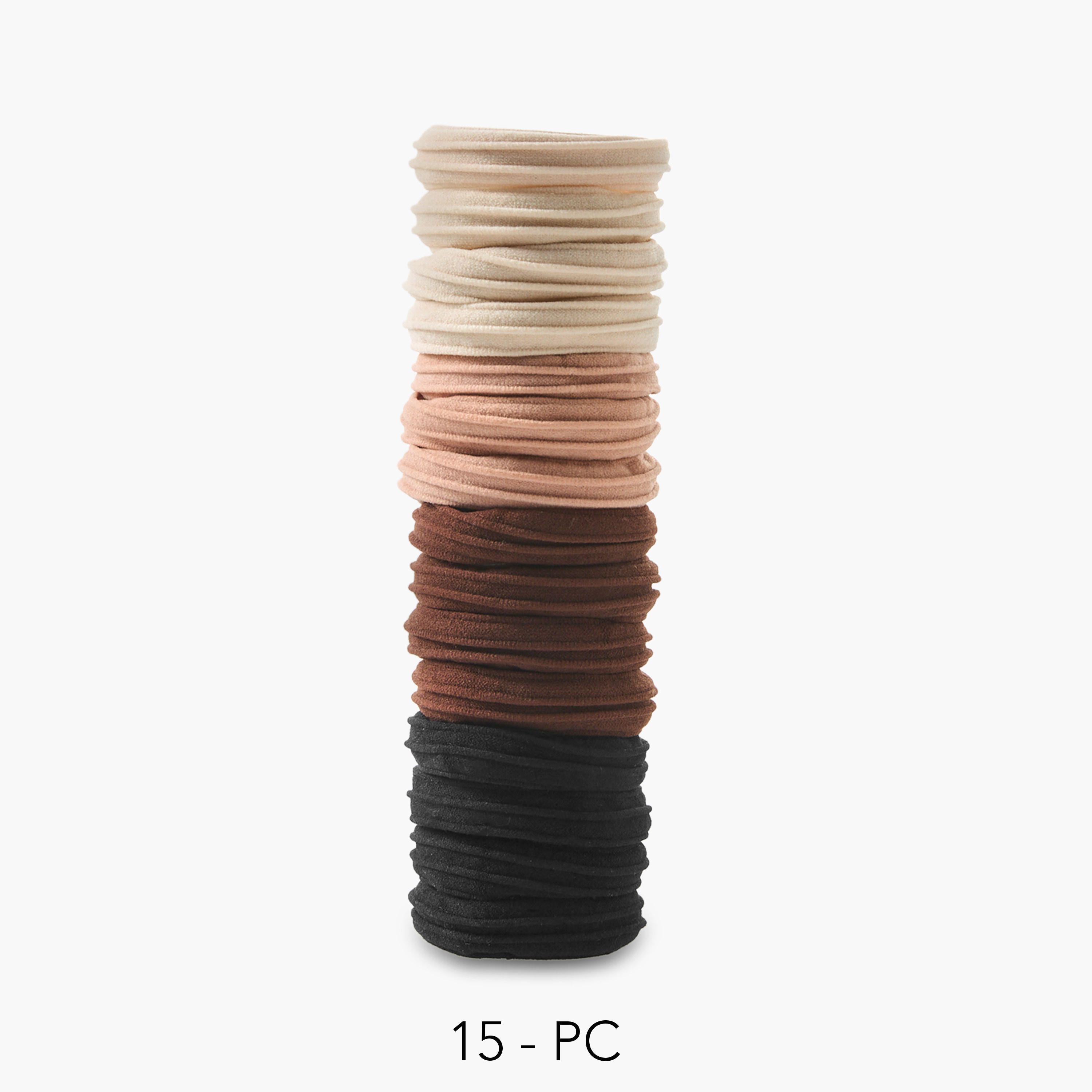 طقم ربطات شعر سكرانشي 15 قطعة-women-hairaccessories-scrunchies-image-1