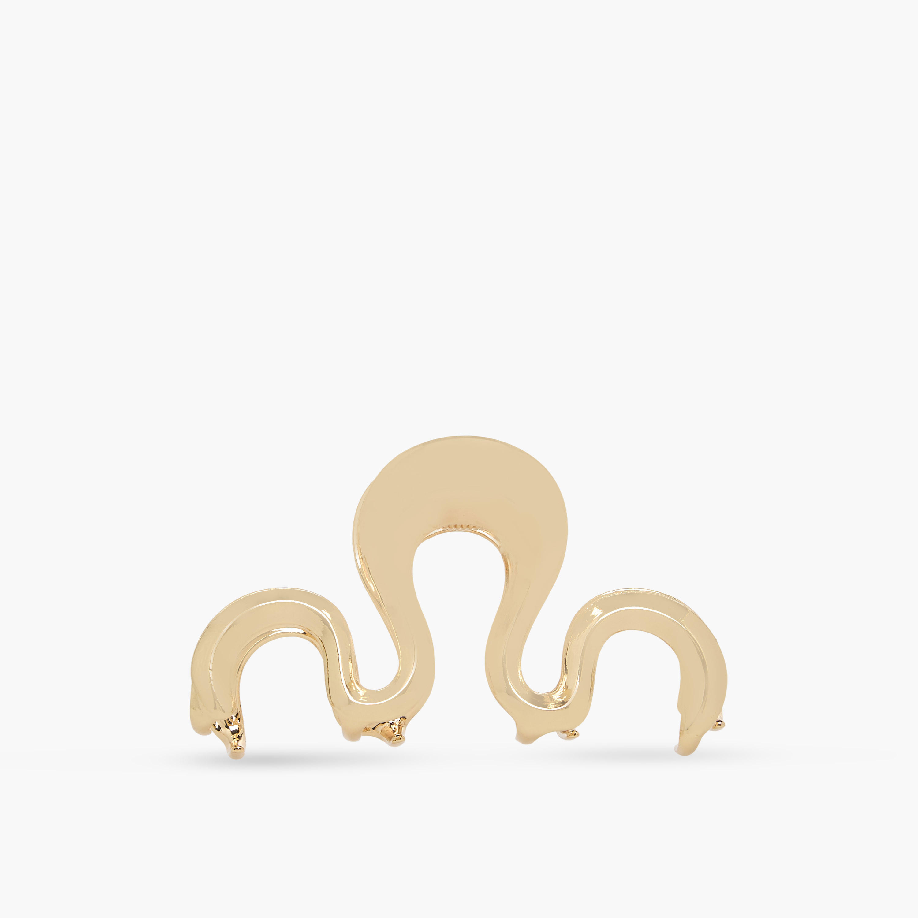 طقم مشابك شعر قطعتين بتصميم منحني-women-hairaccessories-clamps-image-2