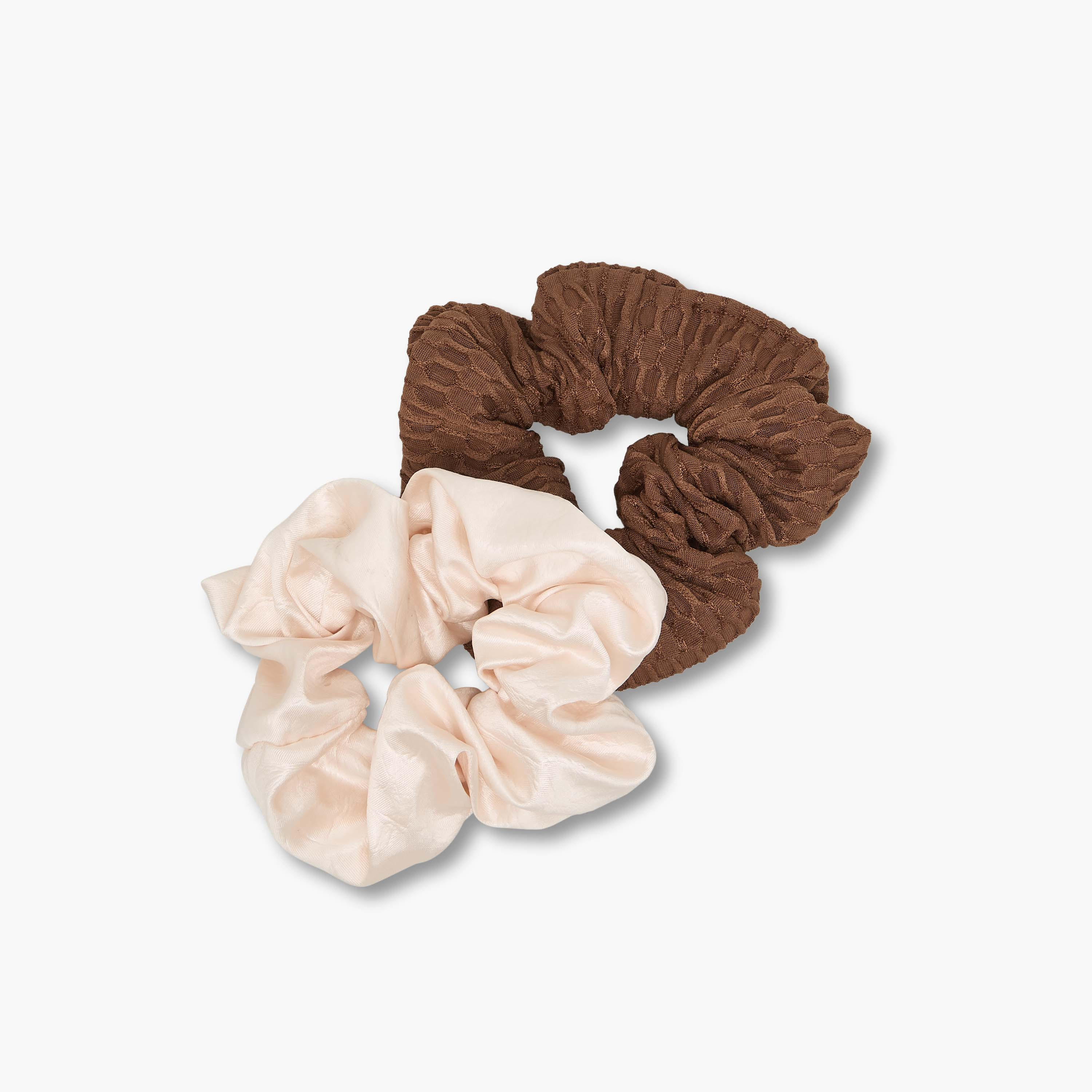 طقم ربطات شعر ستان قطعتين من جلو-women-hairaccessories-scrunchies-image-3