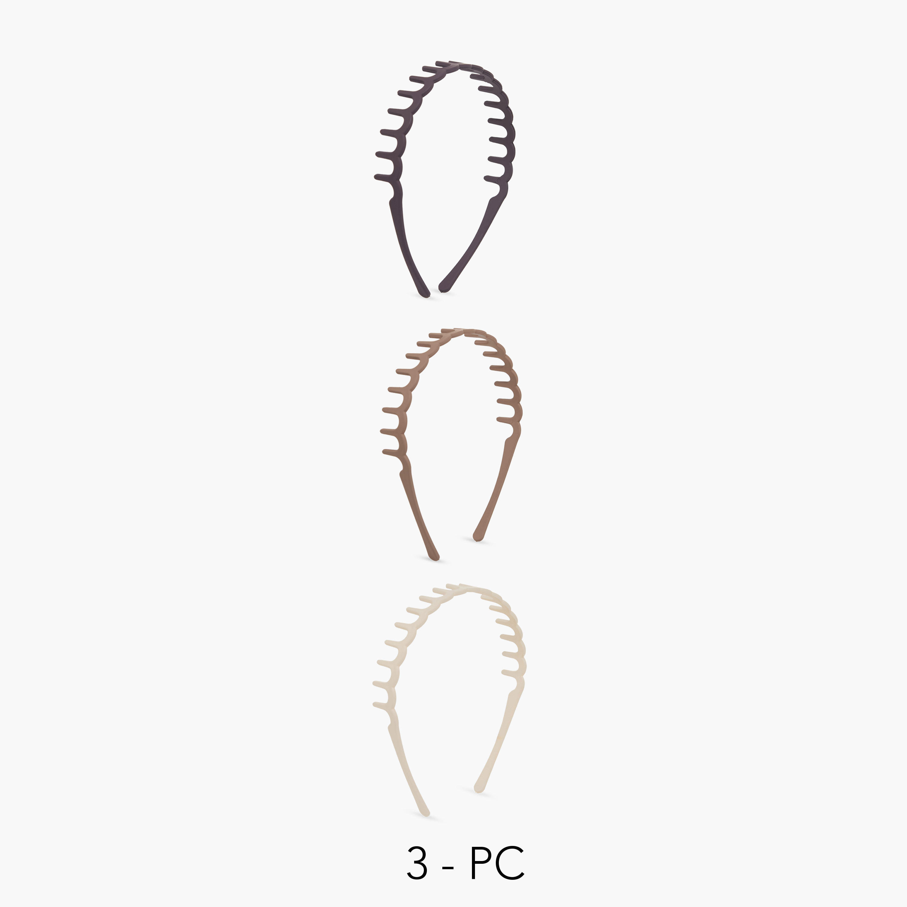 طقم شرائط شعر 3 قطع بأسنان-women-hairaccessories-bands-image-1