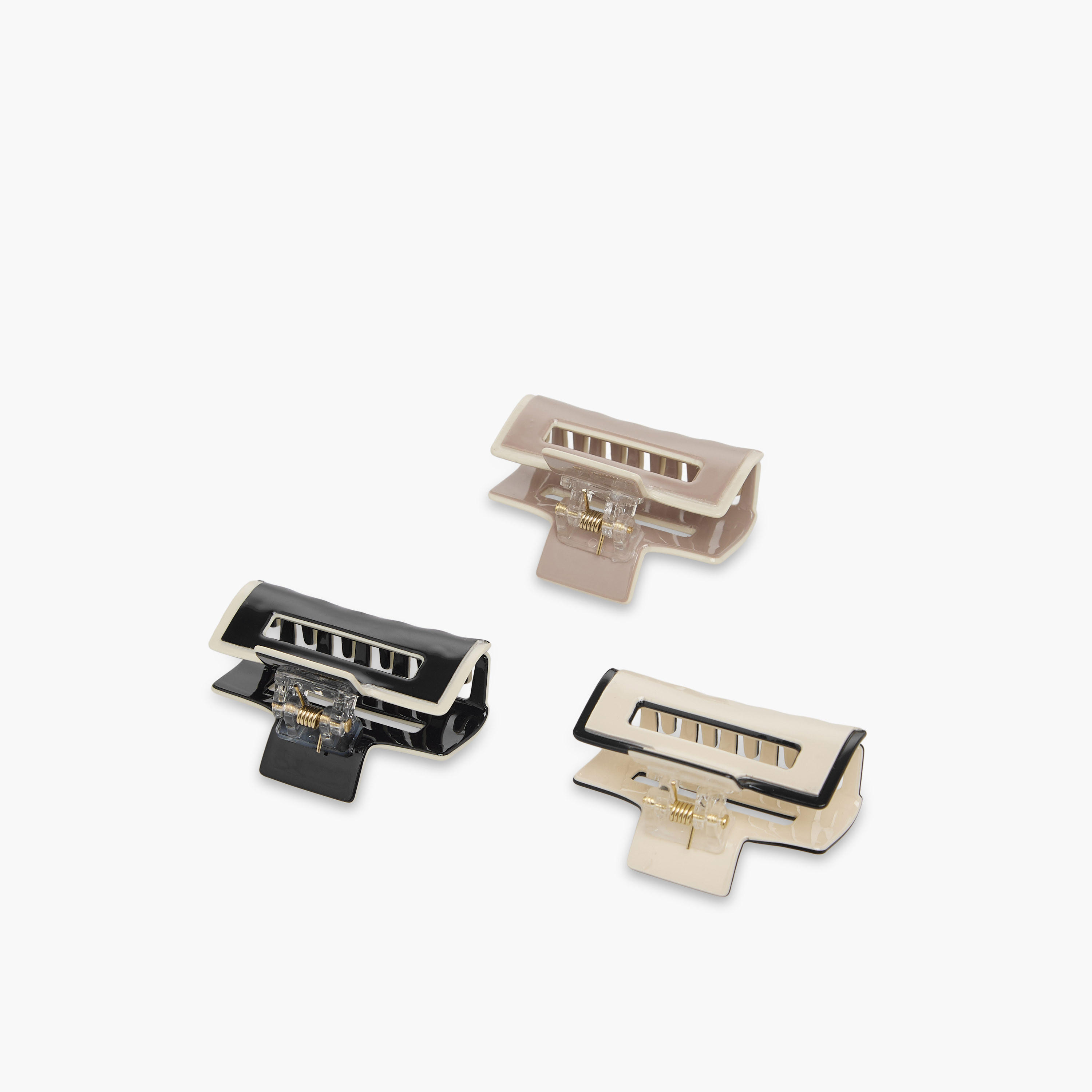 طقم مشابك شعر مستطيلة 3 قطع-women-hairaccessories-clamps-image-5