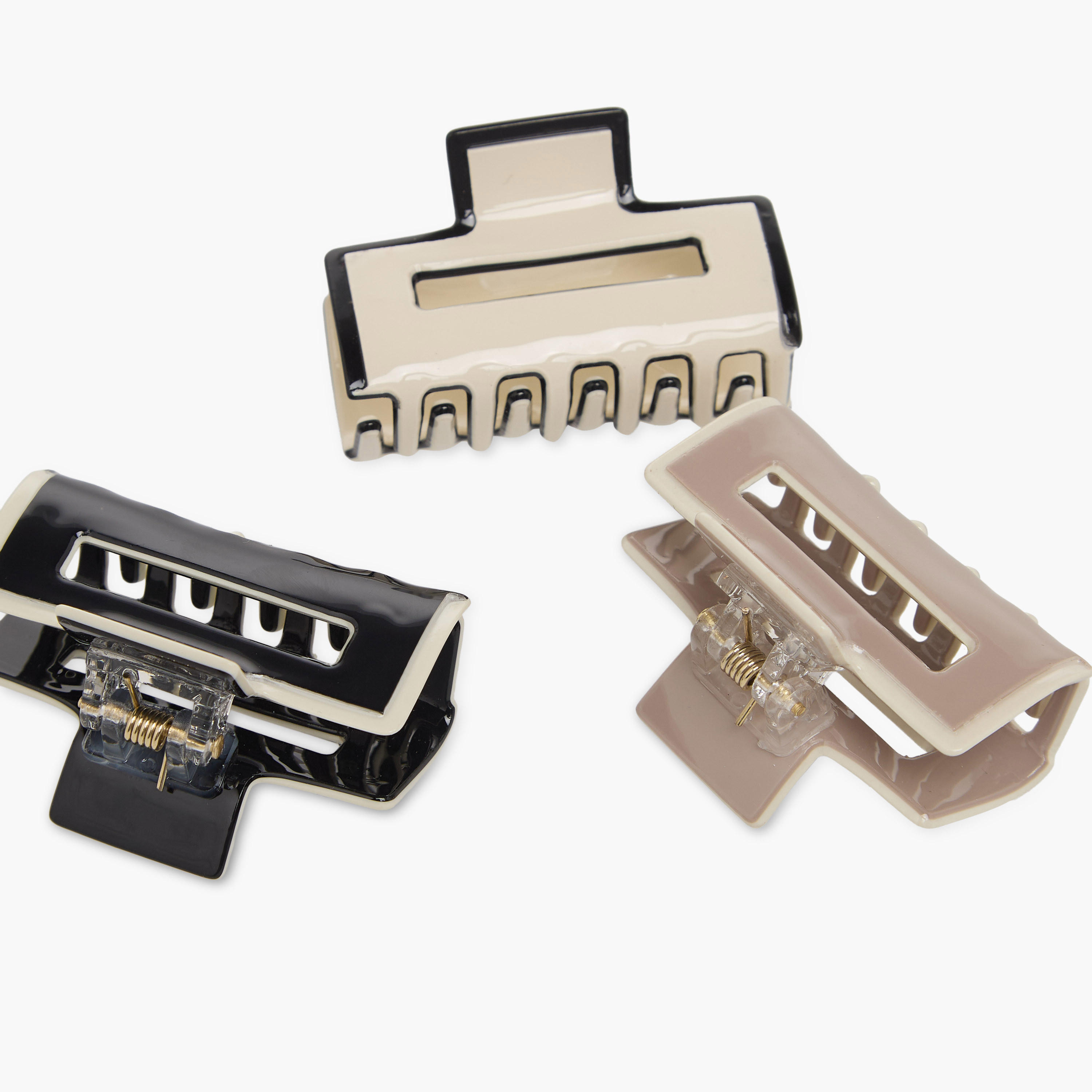 طقم مشابك شعر مستطيلة 3 قطع-women-hairaccessories-clamps-image-6
