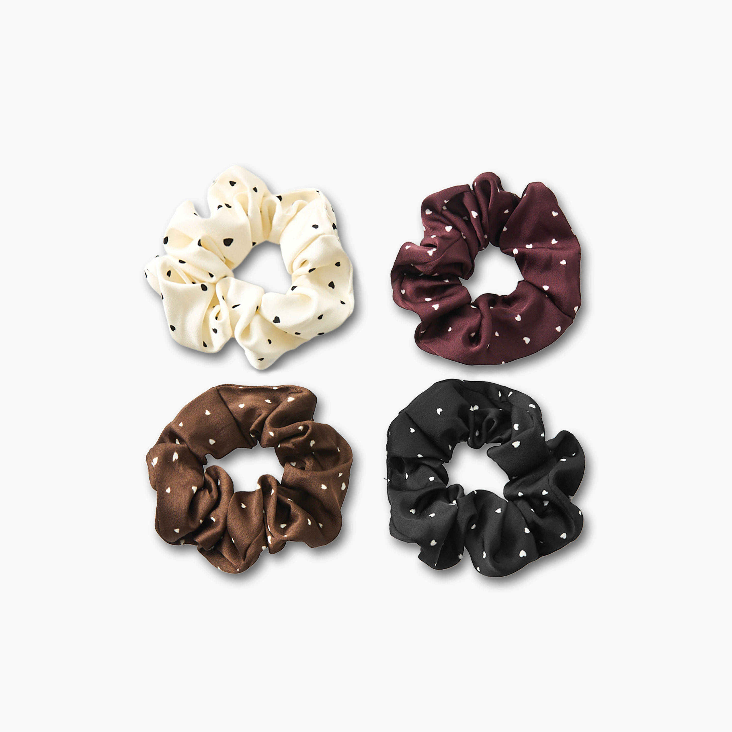 طقم ربطات شعر سكرانشي 4 قطع-women-hairaccessories-scrunchies-image-2
