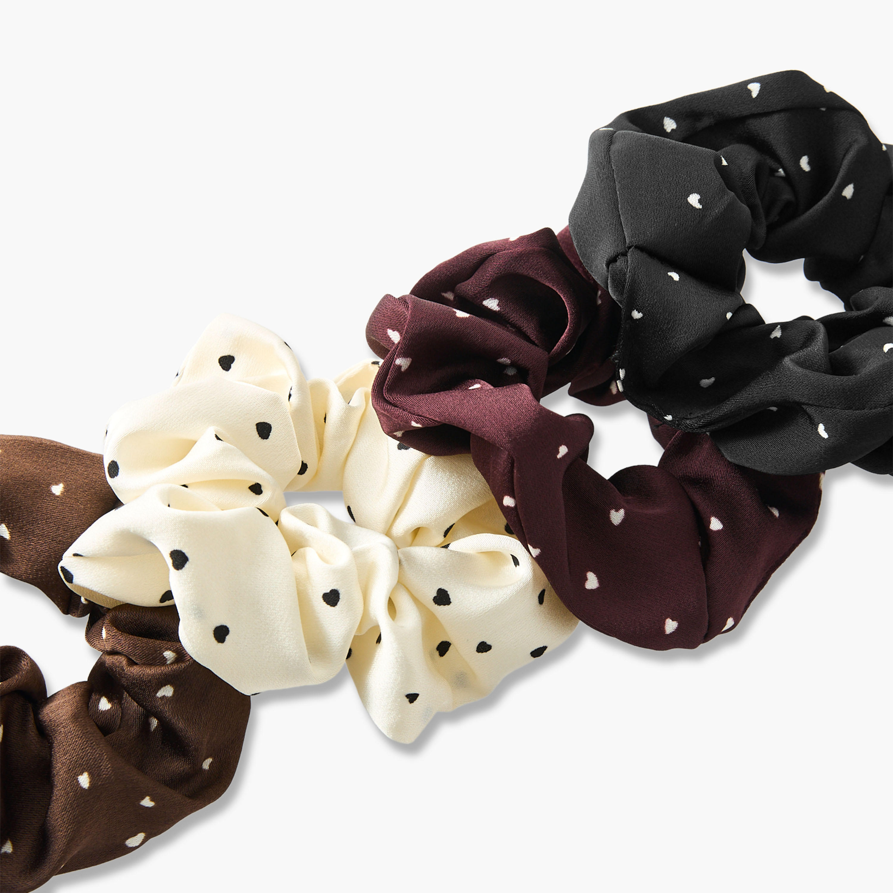 طقم ربطات شعر سكرانشي 4 قطع-women-hairaccessories-scrunchies-image-4