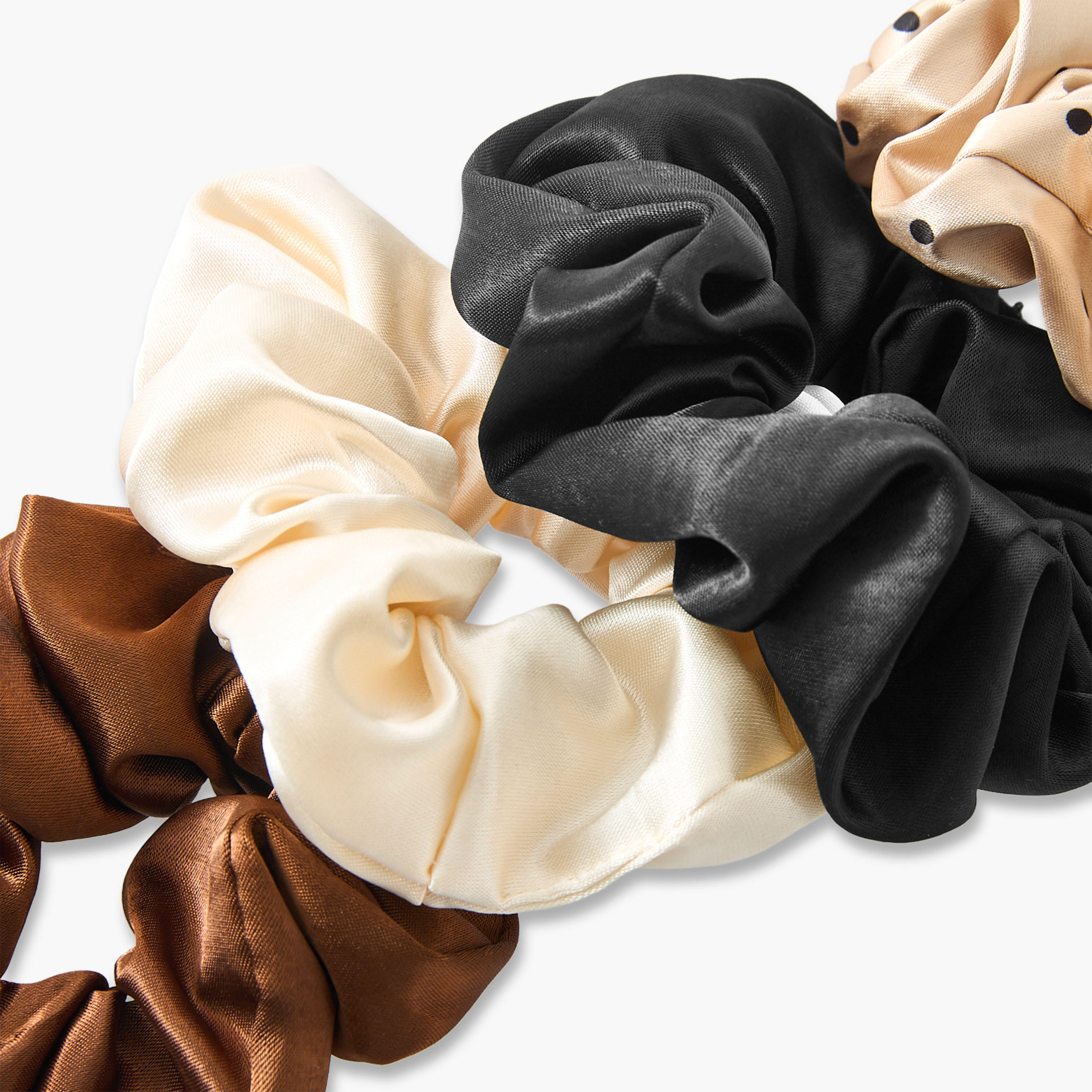 طقم ربطات شعر سكرانشي 4 قطع-women-hairaccessories-scrunchies-image-4