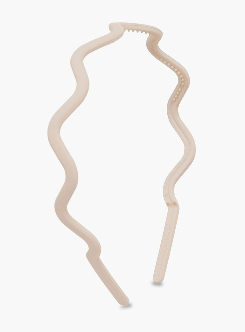 طقم شرائط شعر 5 قطع بتصميم متموج-women-hairaccessories-bands-image-4
