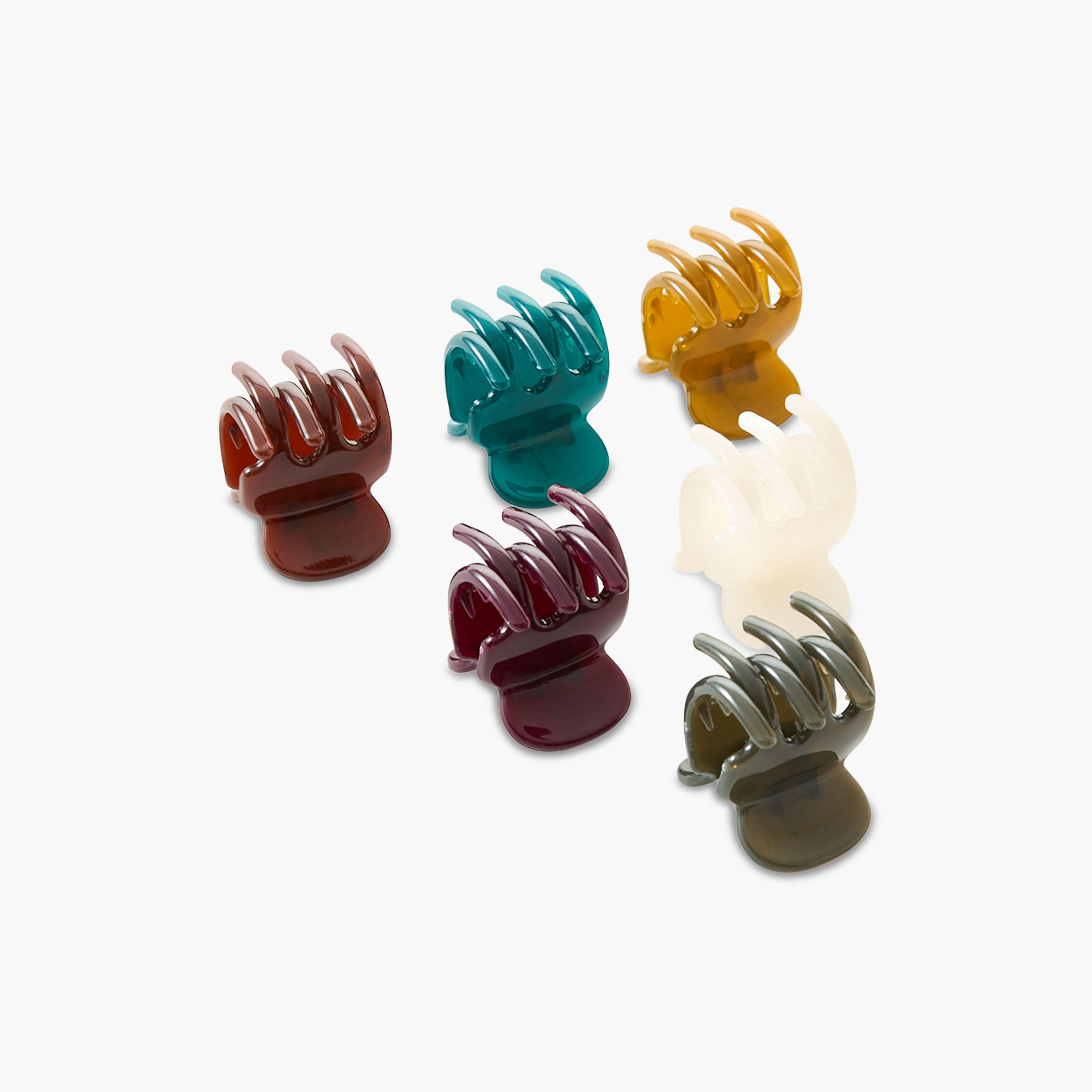 مشابك شعر مخلب - عبوة 6 قطع-women-hairaccessories-clamps-image-8