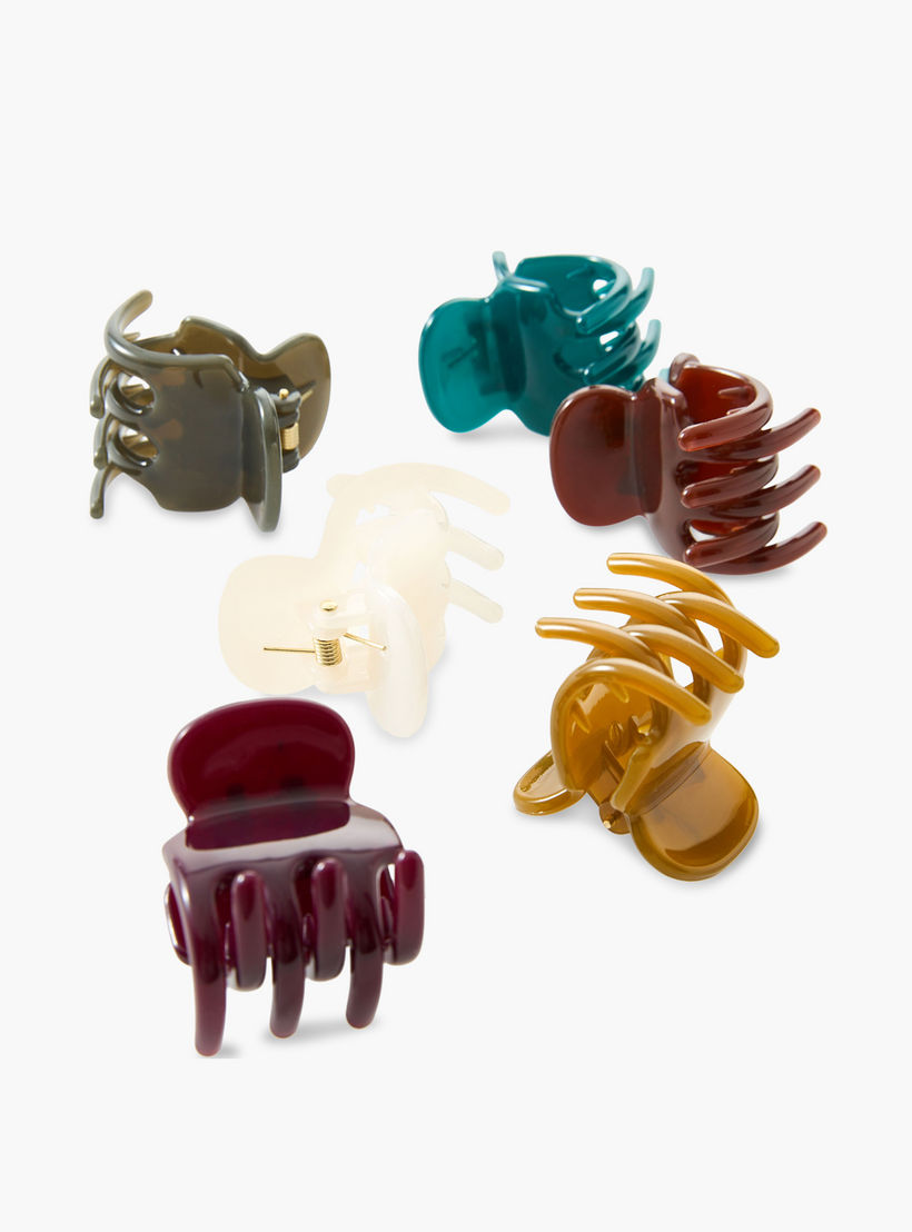 مشابك شعر مخلب - عبوة 6 قطع-women-hairaccessories-clamps-image-9