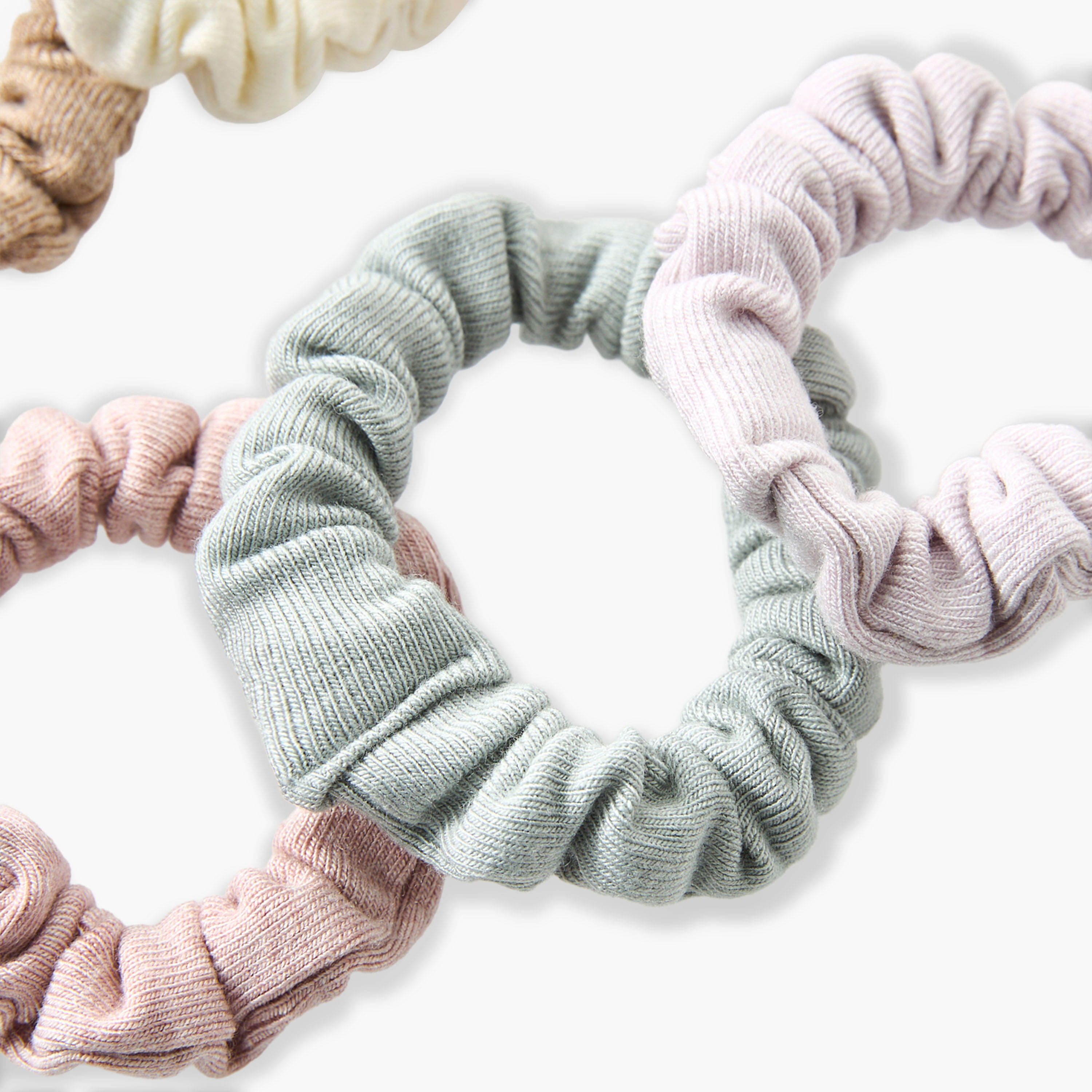 طقم ربطات شعر سكرانشي 6 قطع-women-hairaccessories-scrunchies-image-4