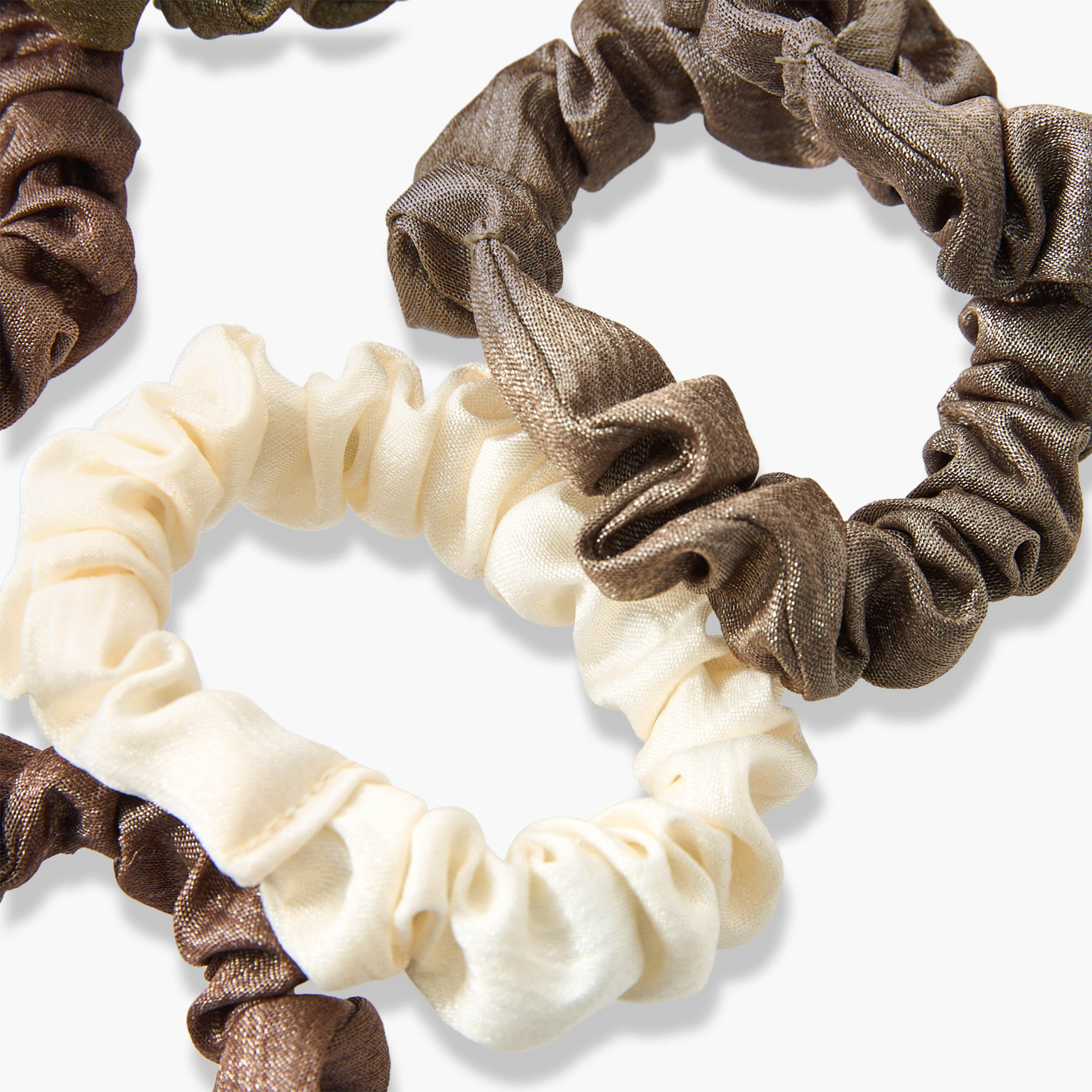 طقم ربطات شعر سكرانشي ساتان من 8 قطع-women-hairaccessories-scrunchies-image-3