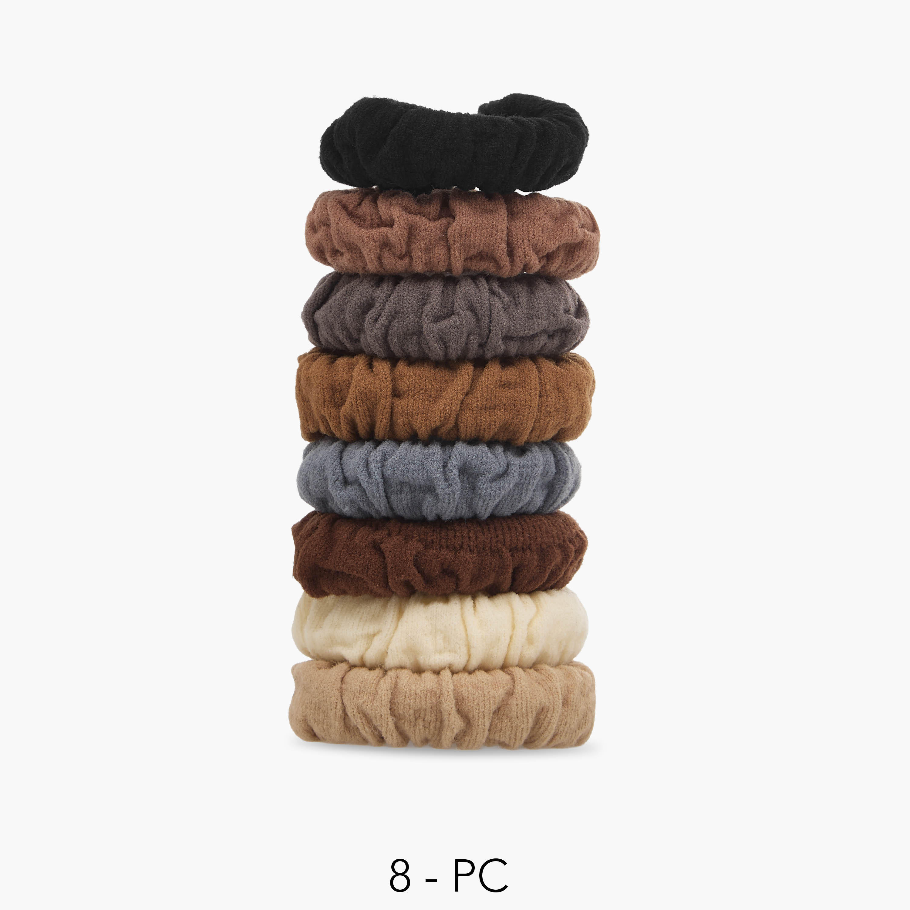 طقم ربطات شعر 8 قطع-women-hairaccessories-scrunchies-image-1