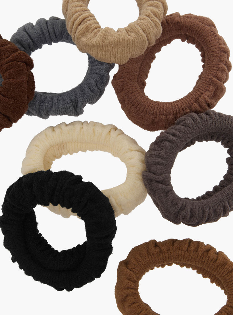 طقم ربطات شعر 8 قطع-women-hairaccessories-scrunchies-image-4