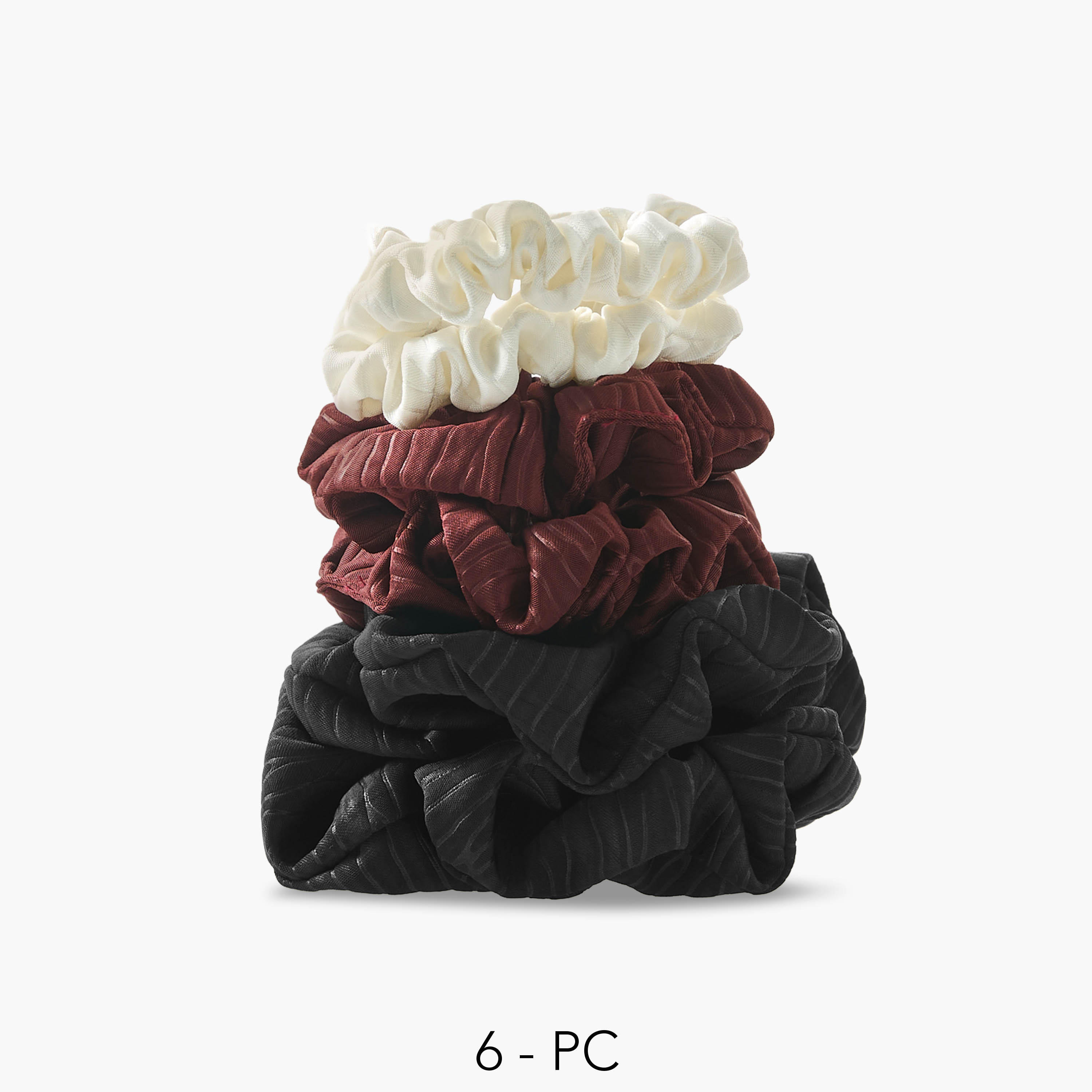 طقم ربطات شعر سكرانشي 6 قطع-women-hairaccessories-scrunchies-image-1