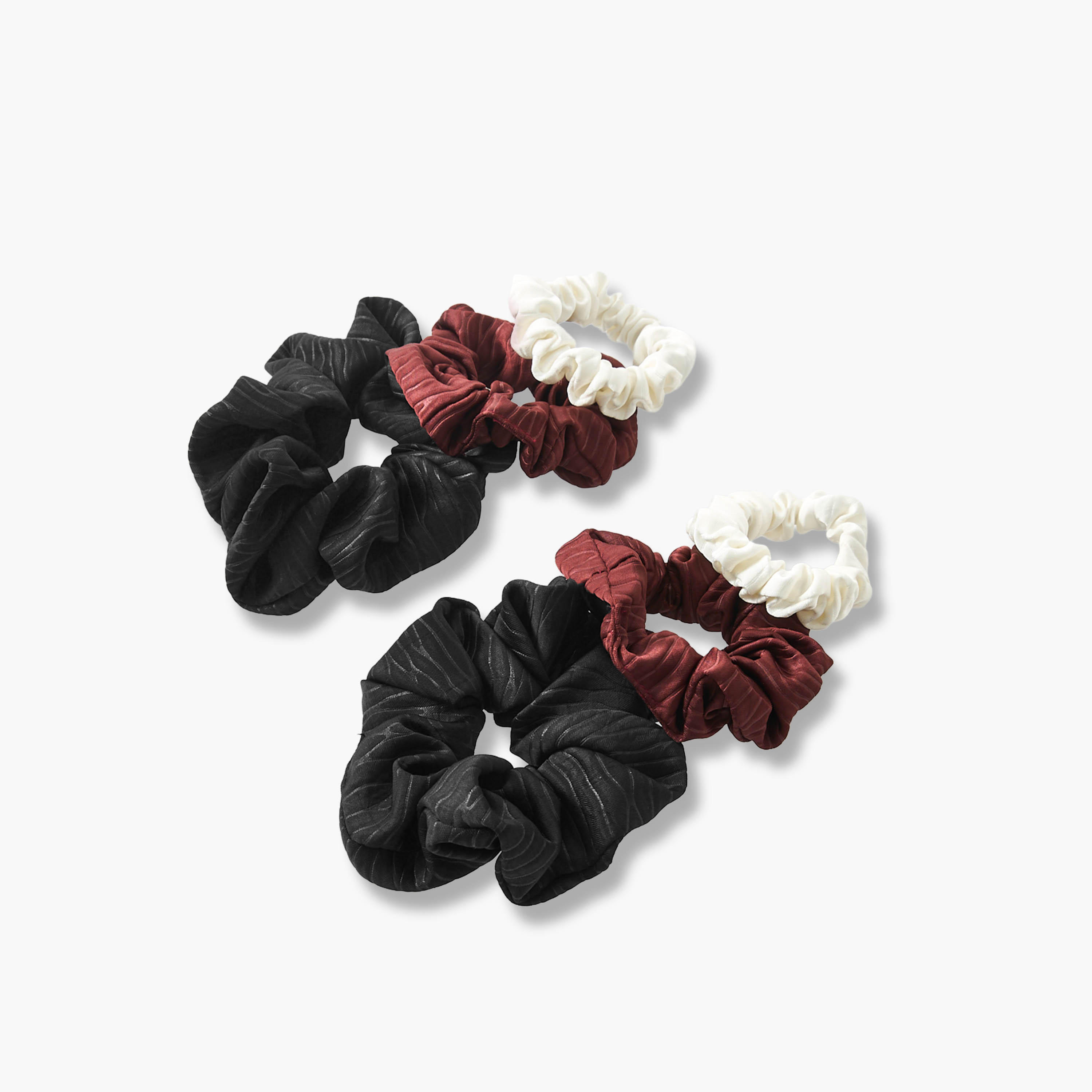 طقم ربطات شعر سكرانشي 6 قطع-women-hairaccessories-scrunchies-image-2