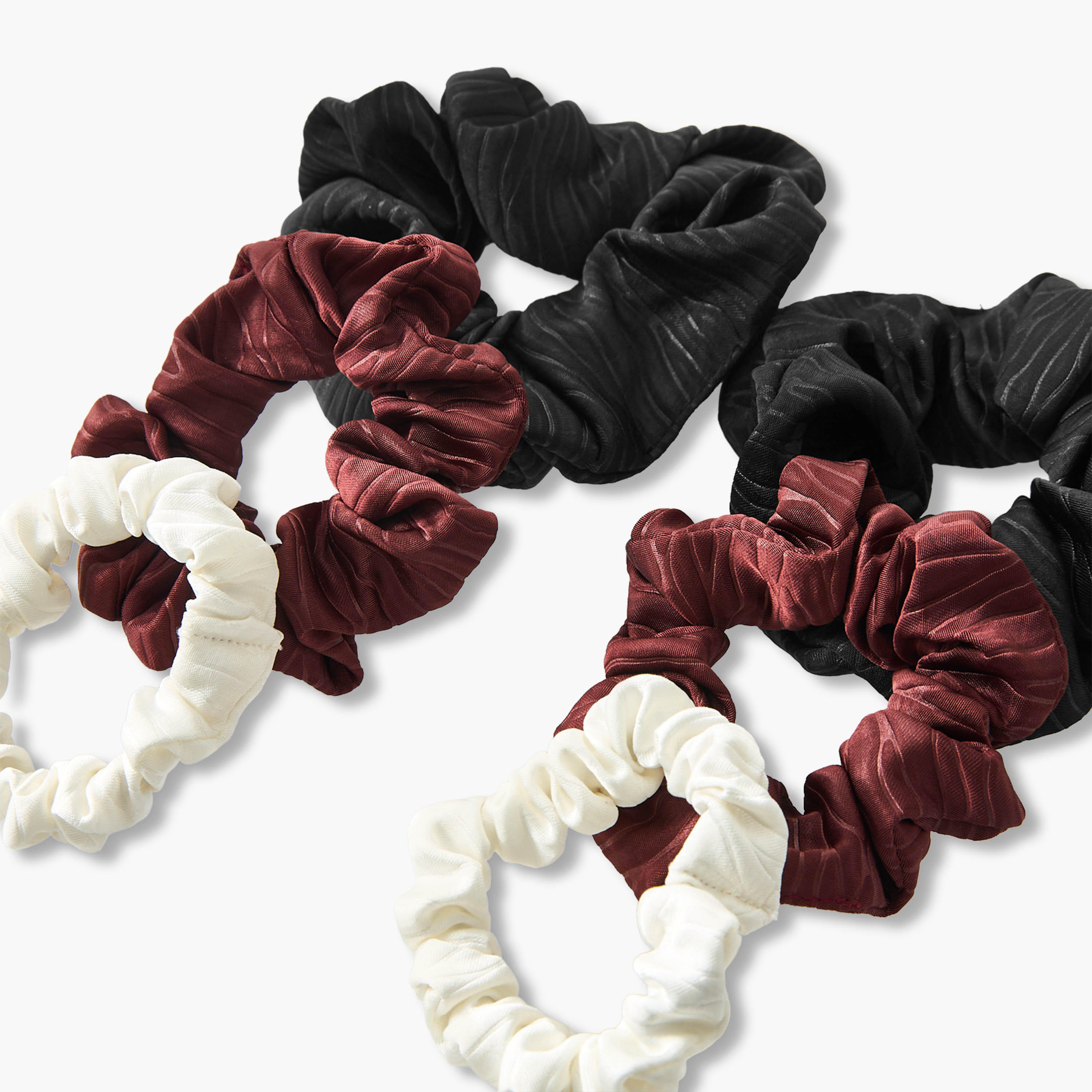 طقم ربطات شعر سكرانشي 6 قطع-women-hairaccessories-scrunchies-image-4