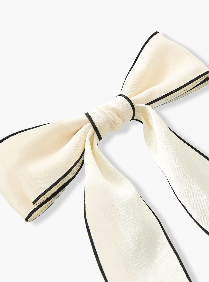 مشبك شعر فيونكة بحافة بلون متباين-women-hairaccessories-clips-image-2