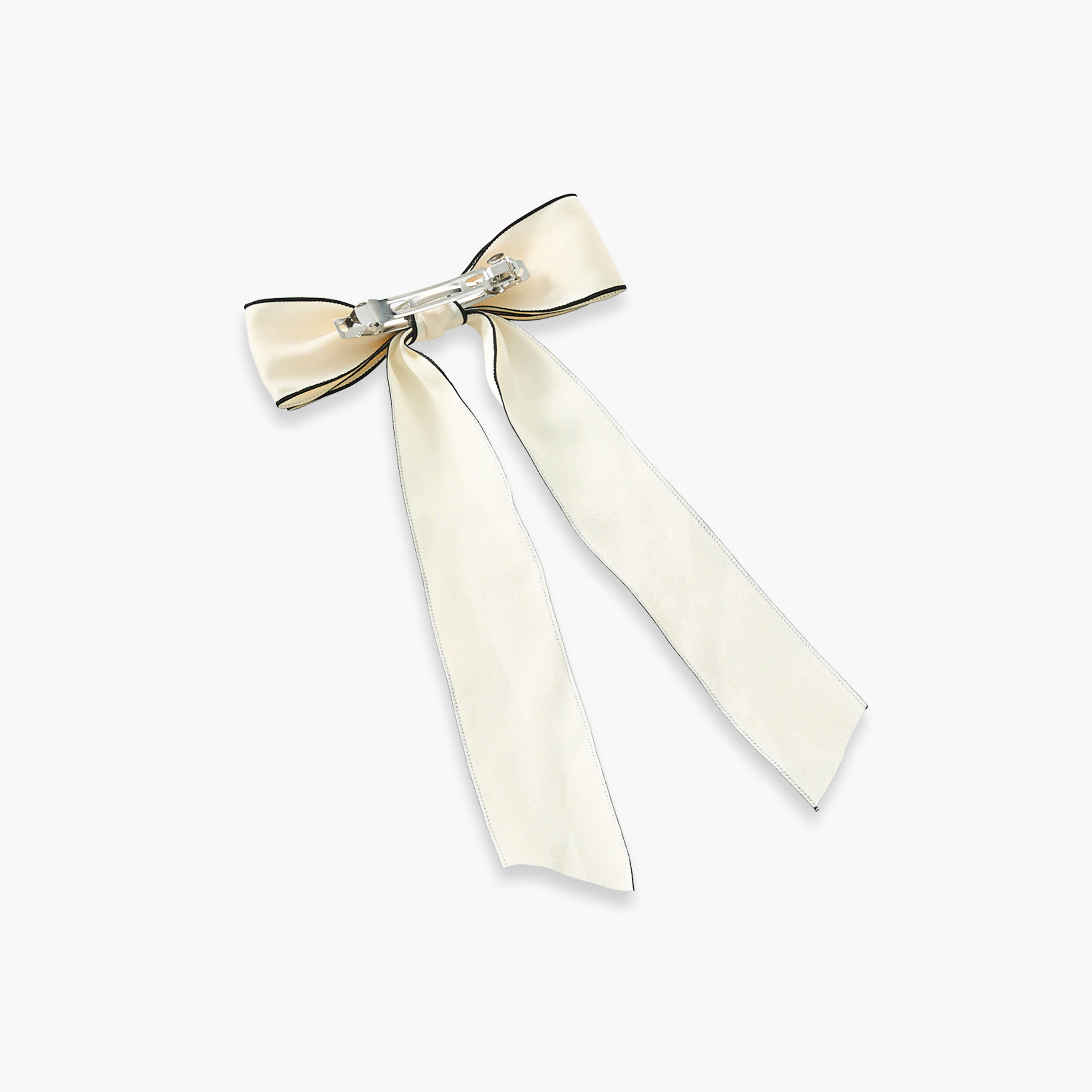 مشبك شعر فيونكة بحافة بلون متباين-women-hairaccessories-clips-image-3