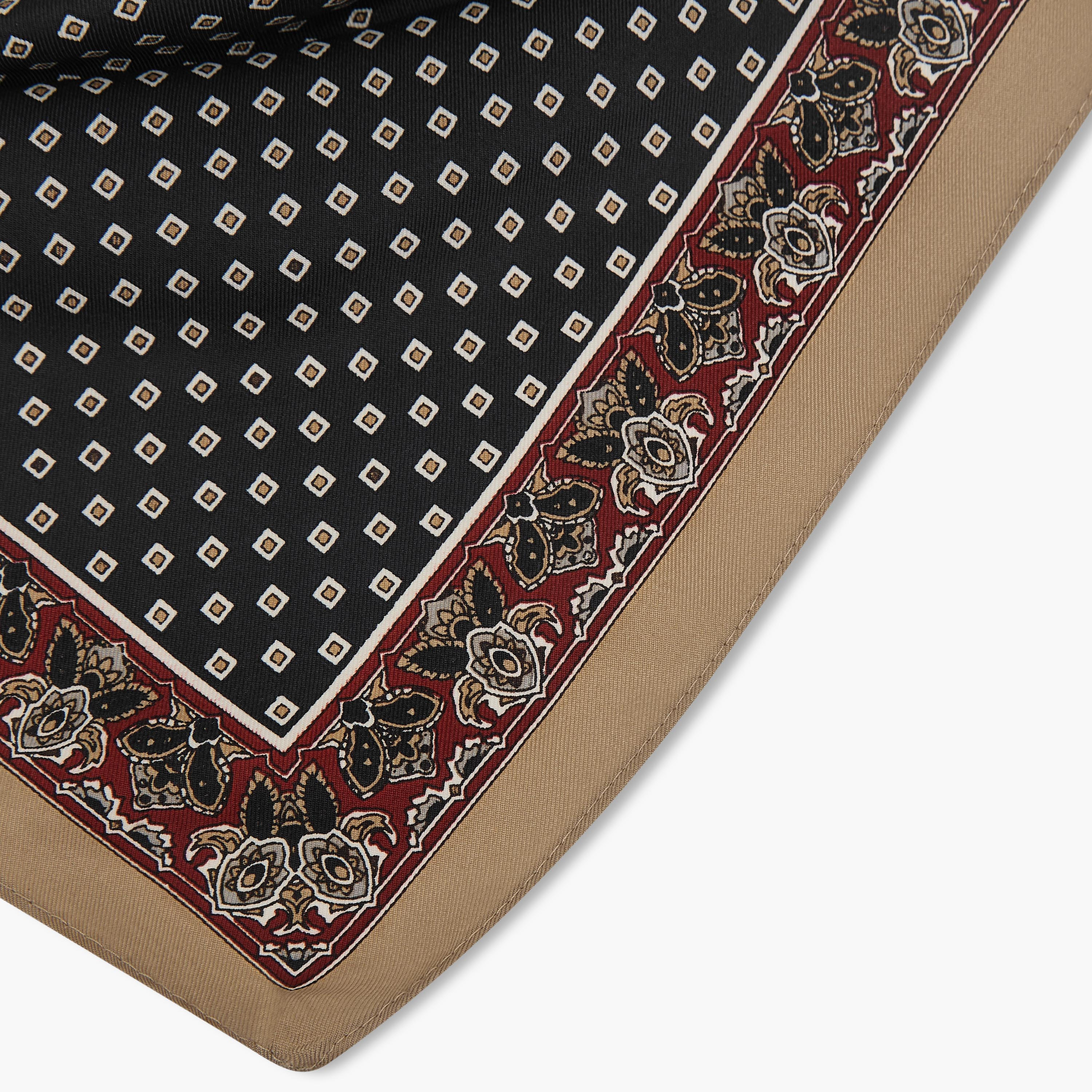 Floral Print Bandana Scarf-women-hairaccessories-bands-image-3