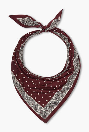 Floral Print Bandana Scarf-women-image-1