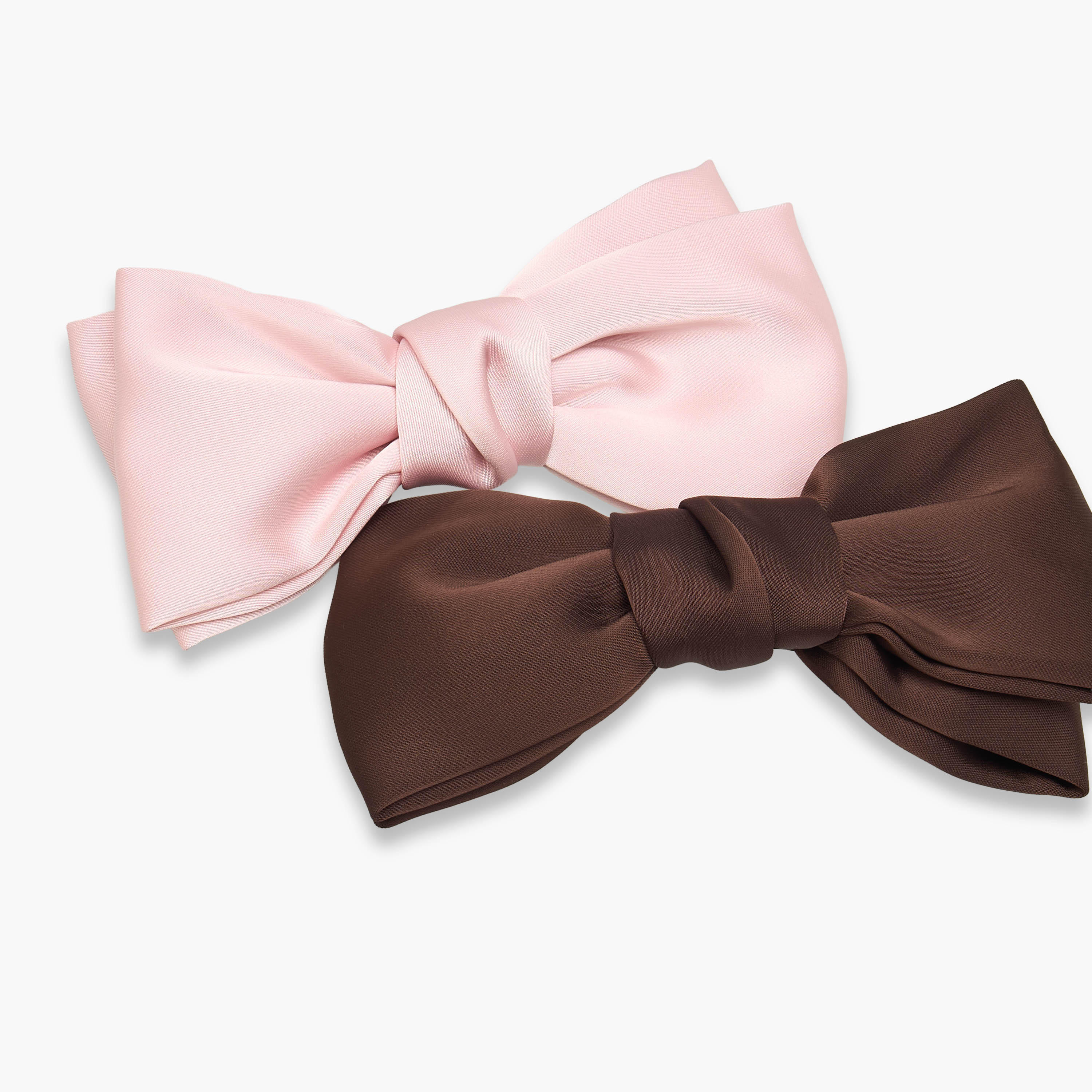 مشابك شعر باريت بزينة فيونكة من جلو - عبوة من قطعتين-women-hairaccessories-clips-image-2