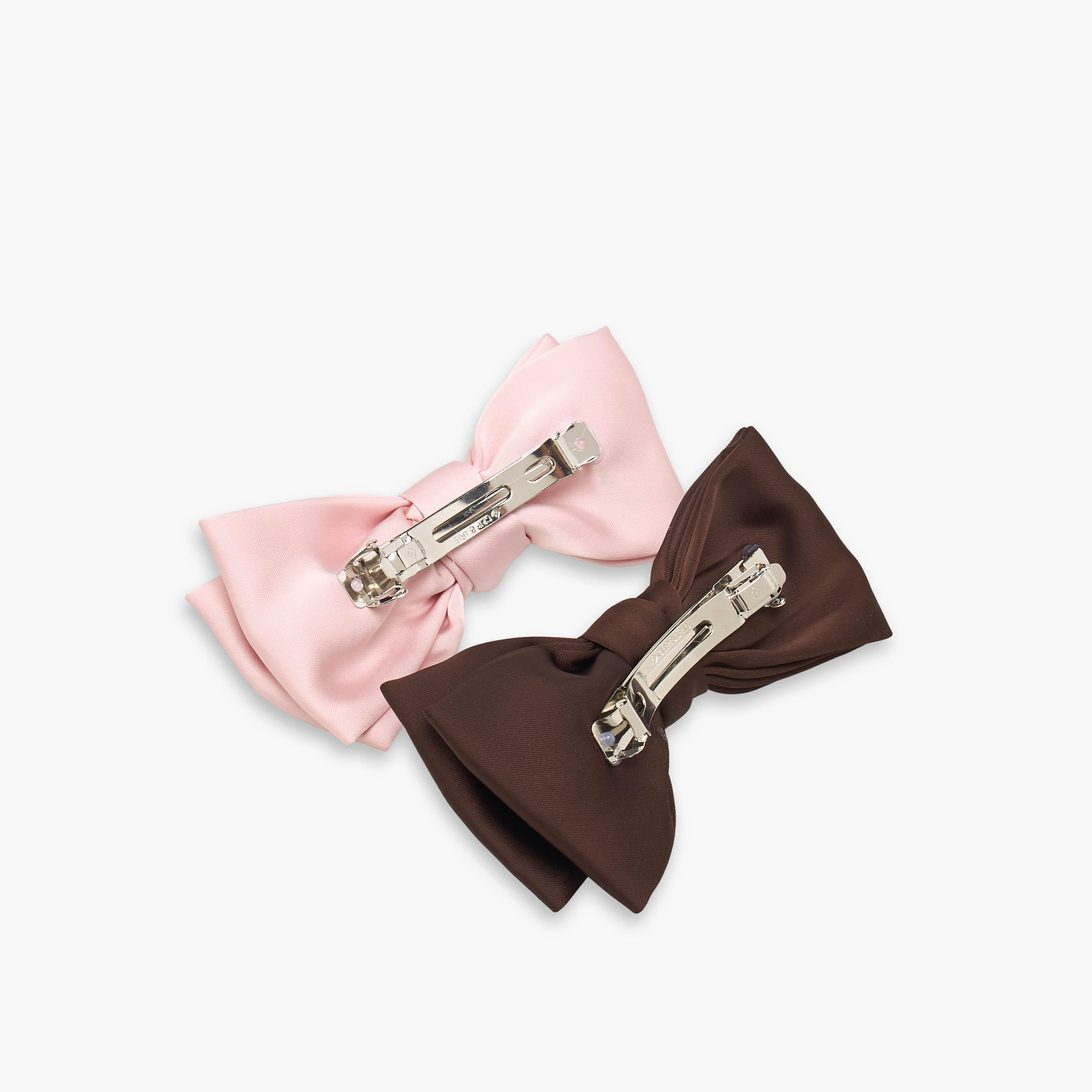مشابك شعر باريت بزينة فيونكة من جلو - عبوة من قطعتين-women-hairaccessories-clips-image-3