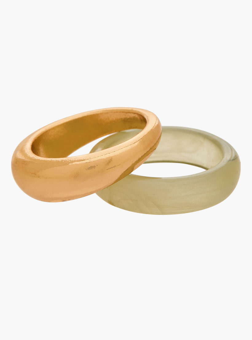 خواتم ميتاليك من جلو - طقم 3 قطع-women-watchesandjewellery-jewellery-rings-image-3