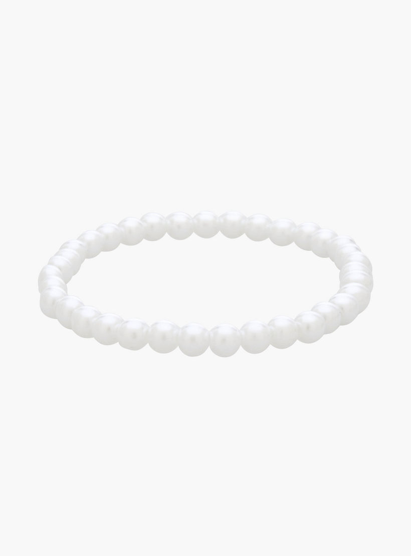 أساور مزينة بلون فضي - عبوة 4 قطع-women-watchesandjewellery-jewellery-banglesandbracelets-image-2