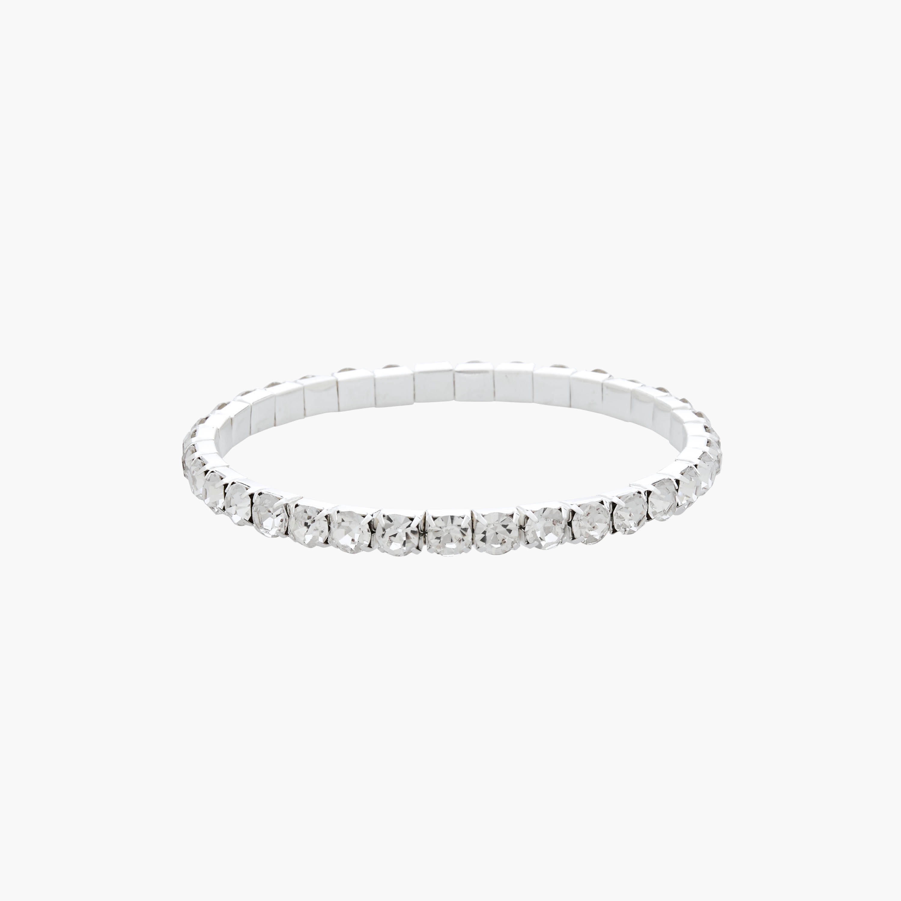 أساور مزينة بلون فضي - عبوة 4 قطع-women-watchesandjewellery-jewellery-banglesandbracelets-image-3