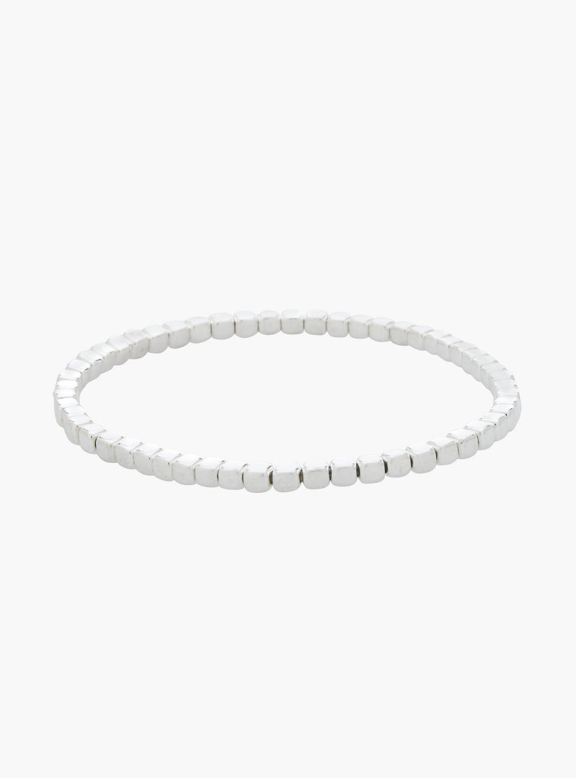 أساور مزينة بلون فضي - عبوة 4 قطع-women-watchesandjewellery-jewellery-banglesandbracelets-image-5