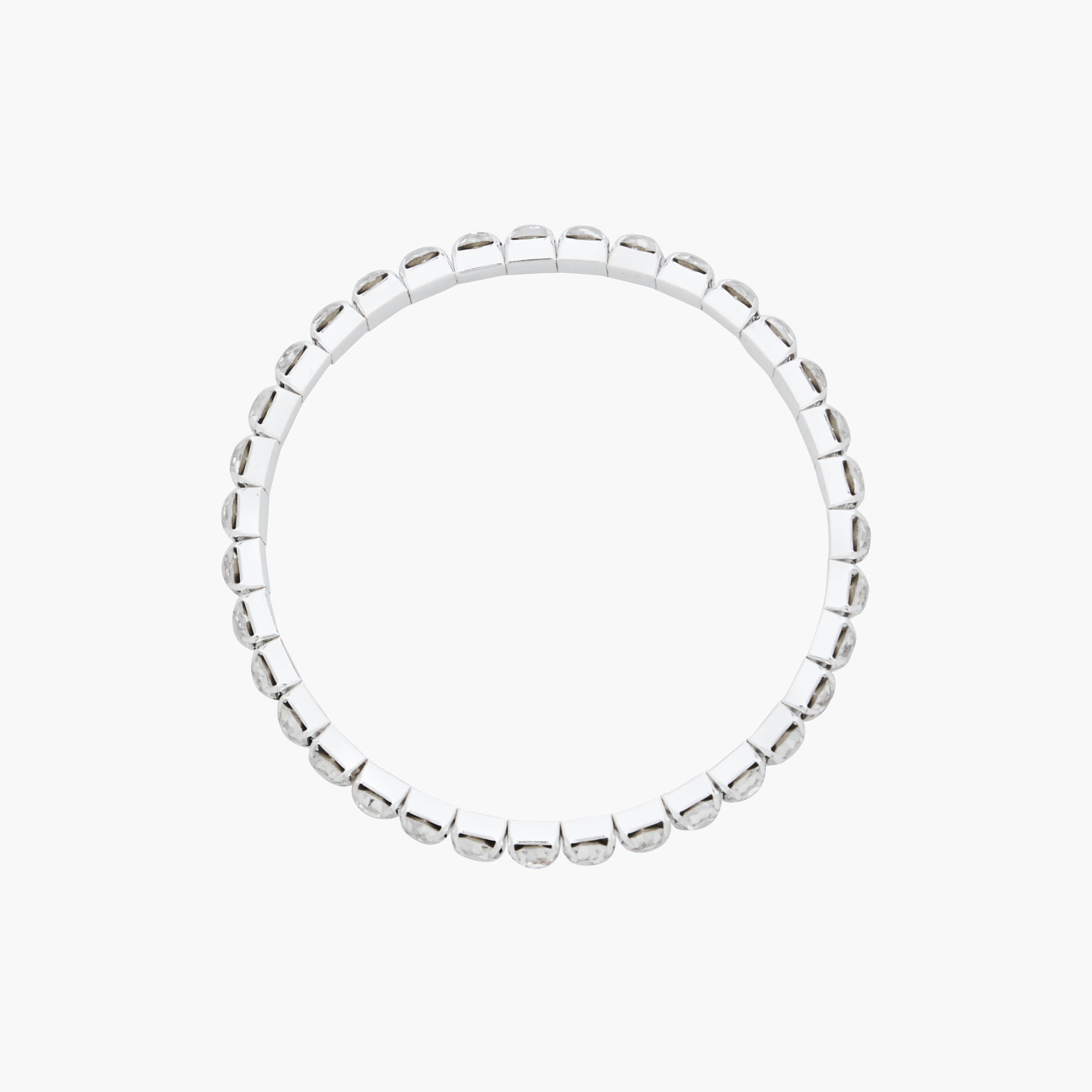أساور مزينة بلون فضي - عبوة 4 قطع-women-watchesandjewellery-jewellery-banglesandbracelets-image-7