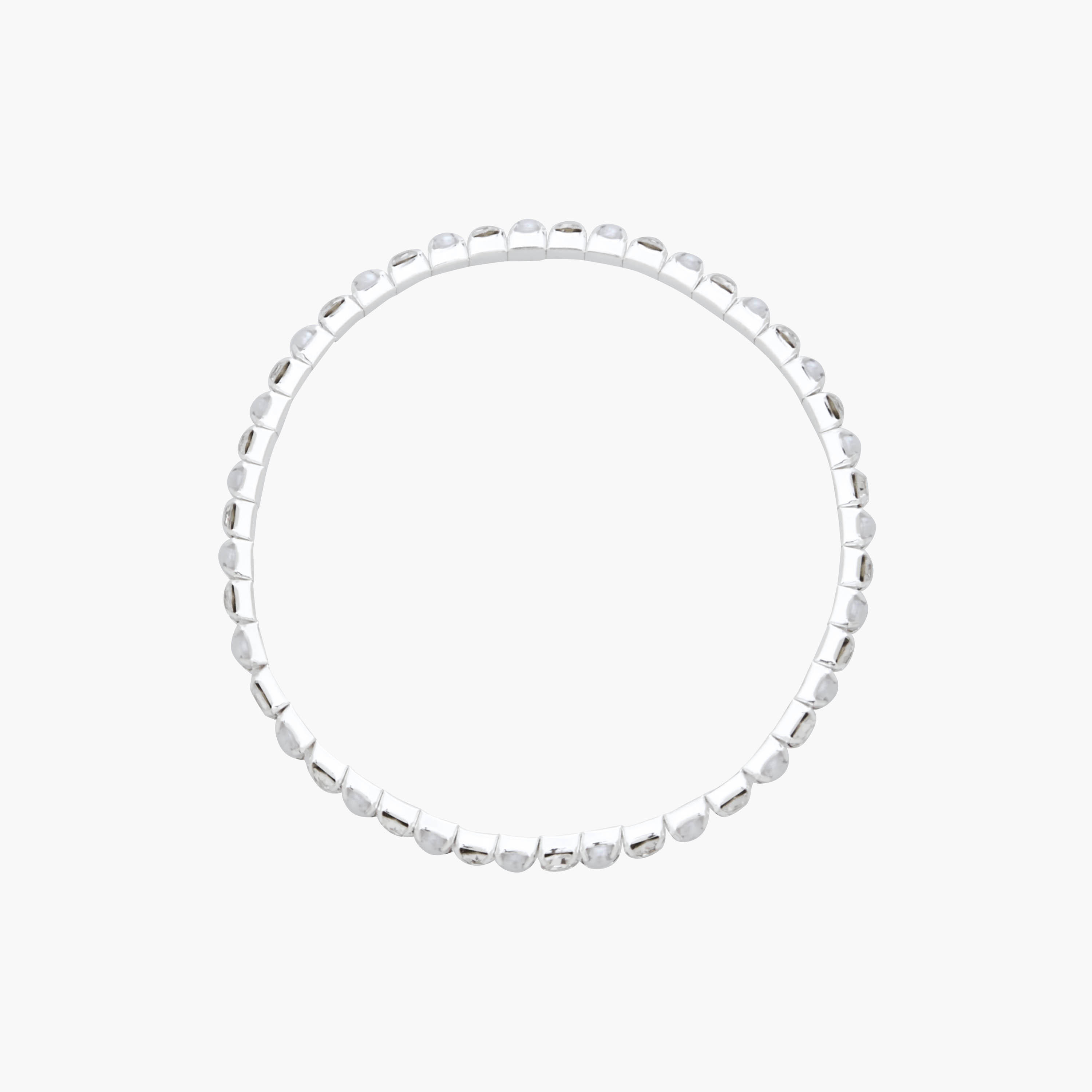 أساور مزينة بلون فضي - عبوة 4 قطع-women-watchesandjewellery-jewellery-banglesandbracelets-image-8
