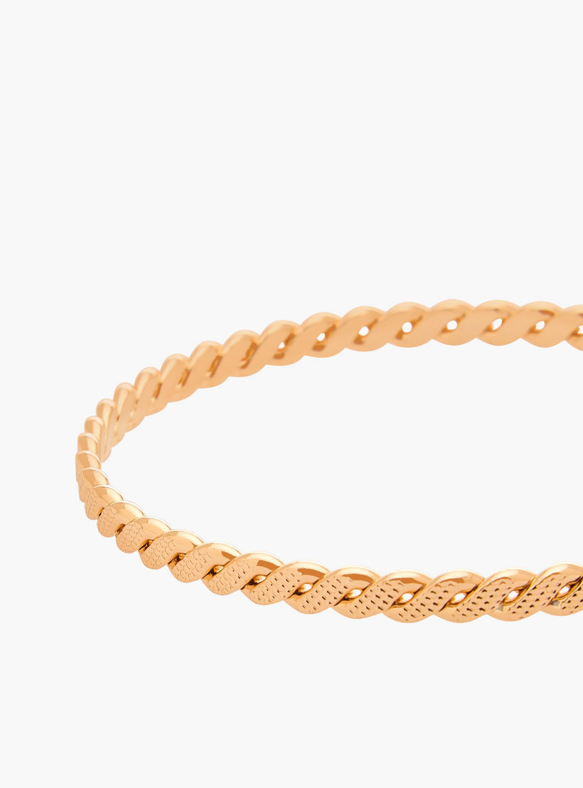 أساور متنوعة بلون ذهبي من جلو - عبوة 6 قطع-women-watchesandjewellery-jewellery-banglesandbracelets-image-10