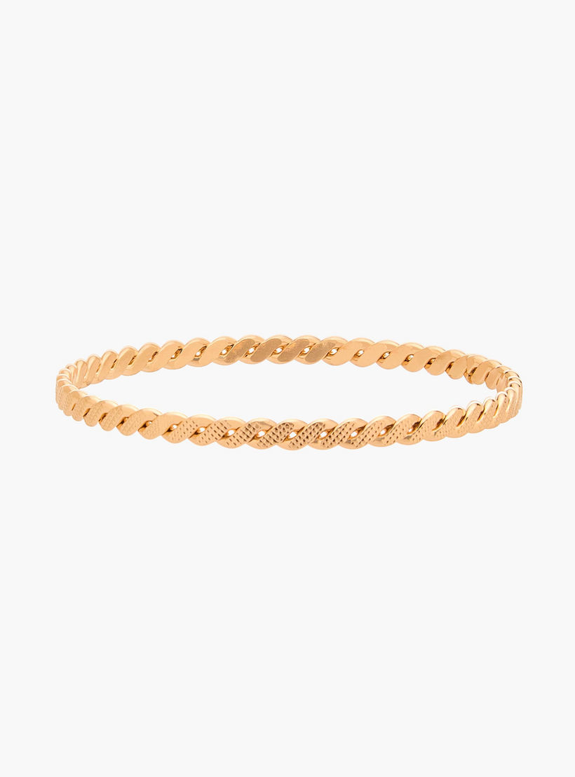 أساور متنوعة بلون ذهبي من جلو - عبوة 6 قطع-women-watchesandjewellery-jewellery-banglesandbracelets-image-2