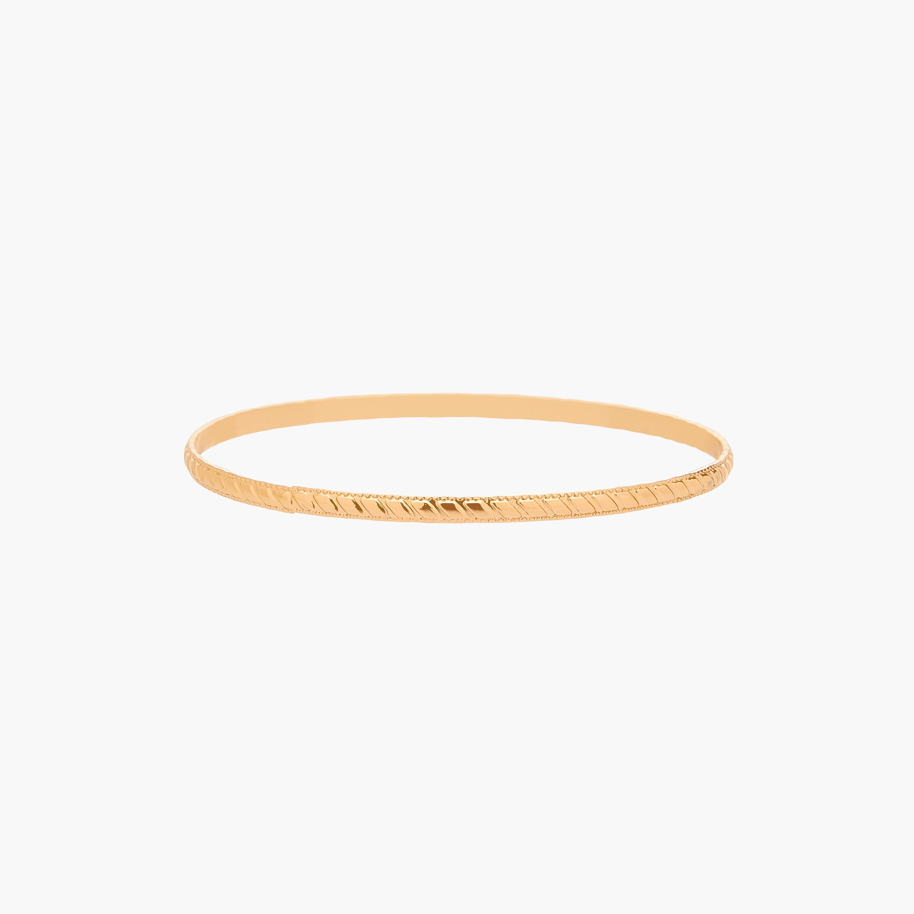 أساور متنوعة بلون ذهبي من جلو - عبوة 6 قطع-women-watchesandjewellery-jewellery-banglesandbracelets-image-6