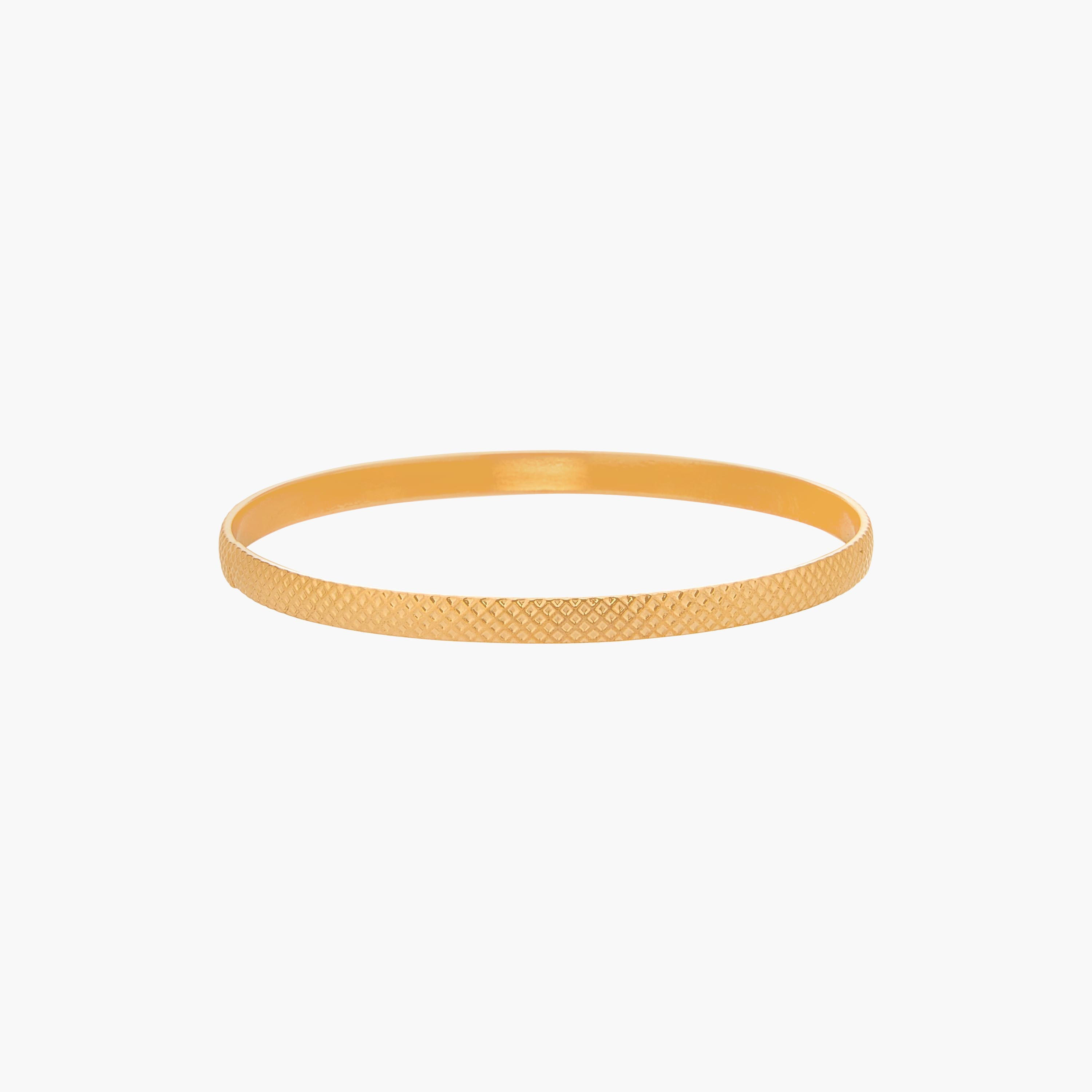 أساور ميتاليك بارزة الملمس من جلو - عبوة 6 قطع-women-watchesandjewellery-jewellery-banglesandbracelets-image-6