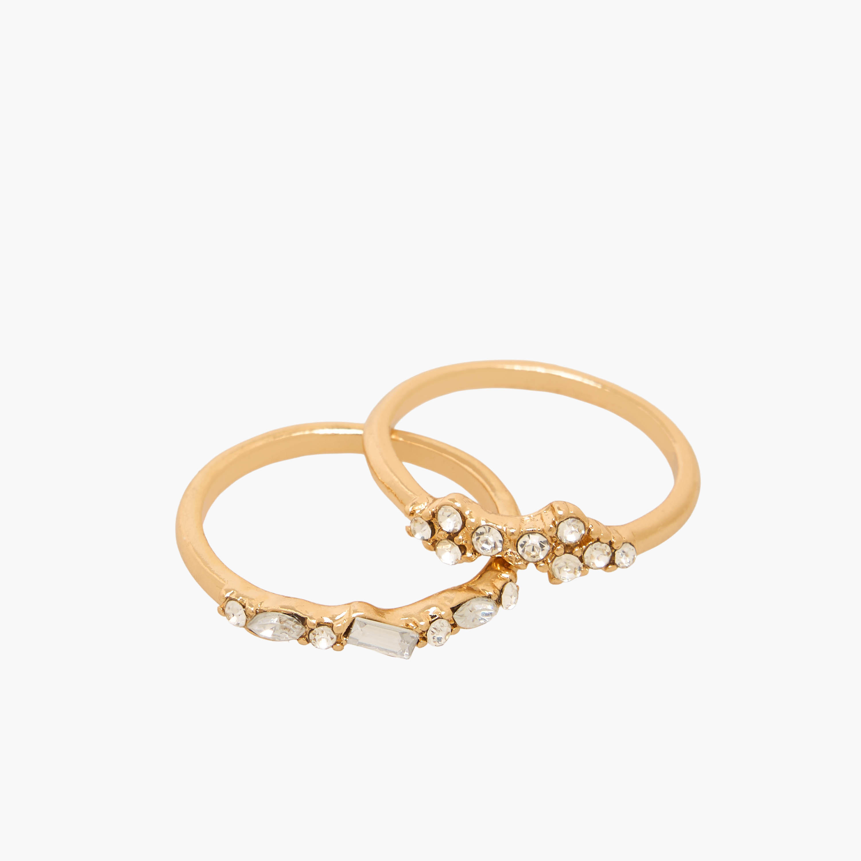 طقم خواتم جلو ذهبية بتصاميم عصرية متنوعة عدد 8-women-watchesandjewellery-jewellery-rings-image-3