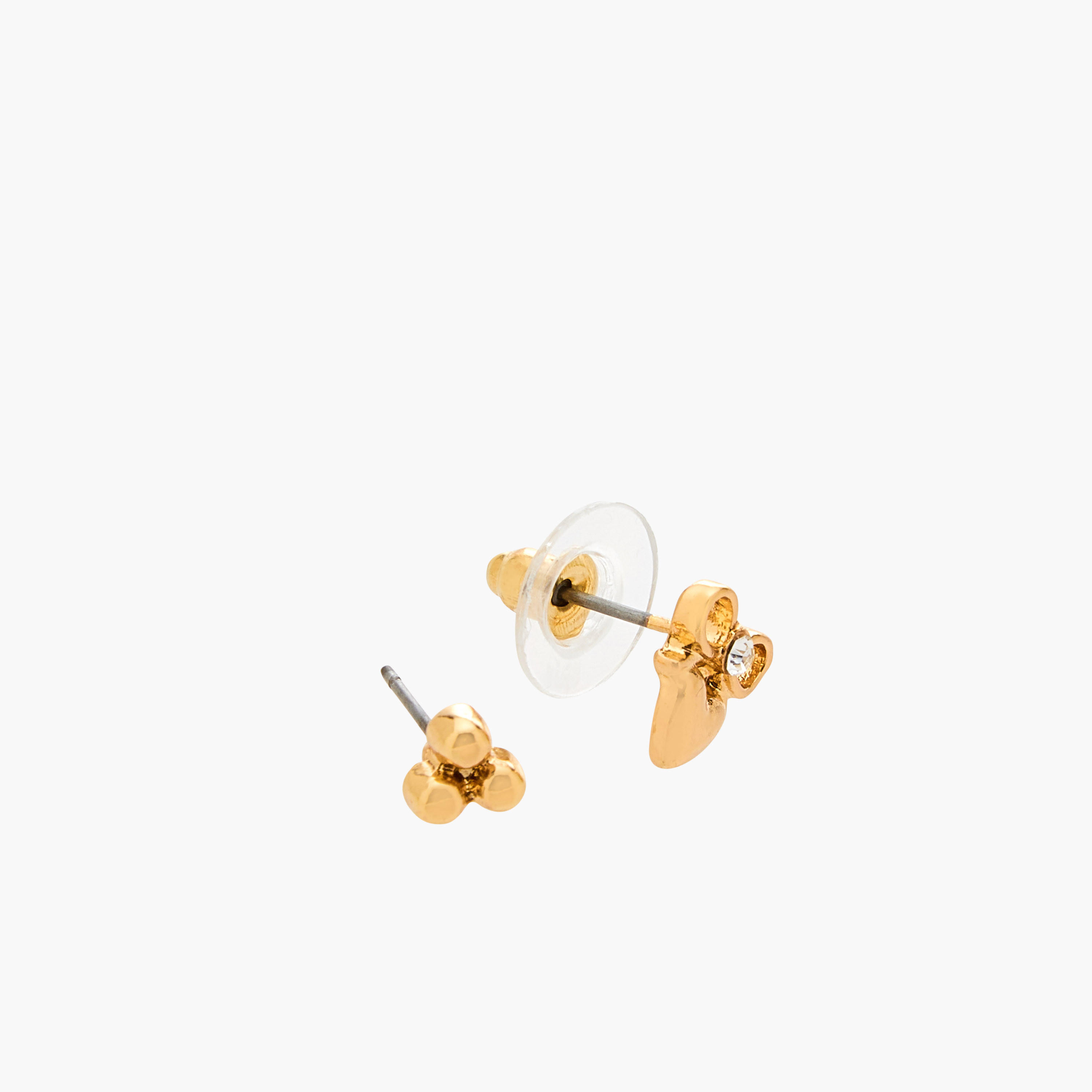 حلقان متنوعة بلون ذهبي بمكبس إغلاق من جلو - طقم 9 أزواج-women-watchesandjewellery-jewellery-earrings-image-4