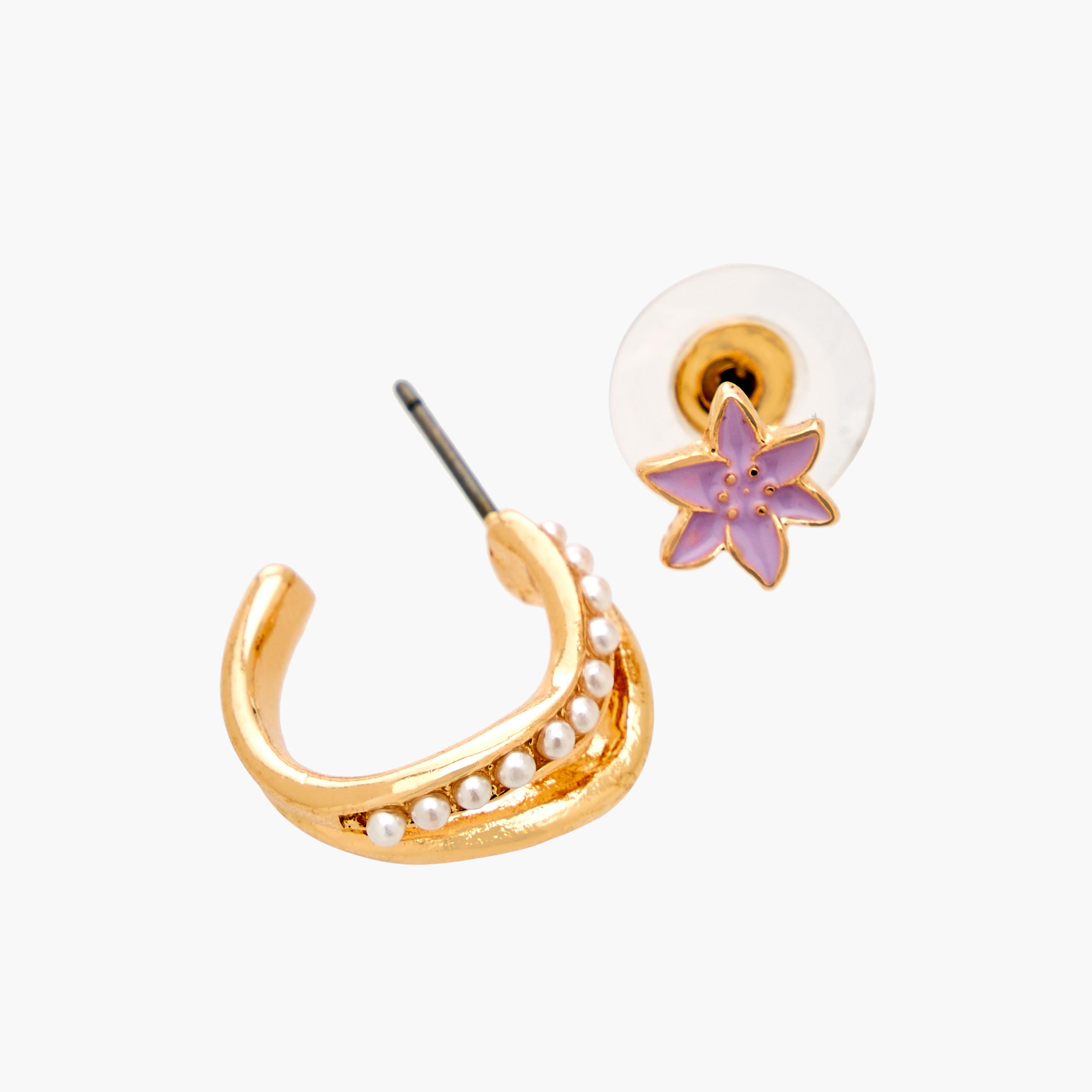طقم حلقان ميتاليك بمكبس إغلاق خلفي 15 زوج من جلو-women-watchesandjewellery-jewellery-earrings-image-4