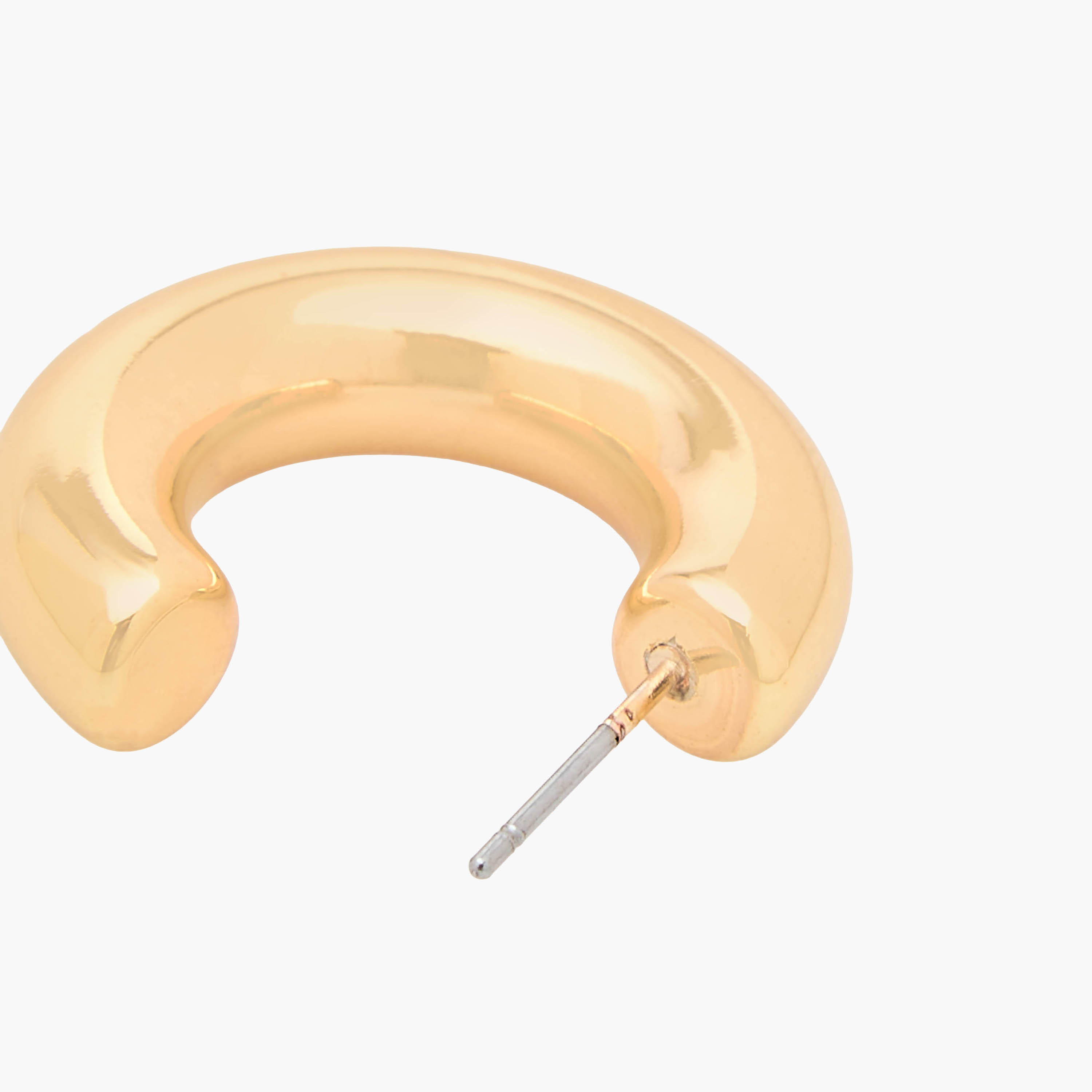طقم حلقان متنوع بلون ذهبي ومكبس إغلاق خلفي زوجين من جلو-women-watchesandjewellery-jewellery-earrings-image-5