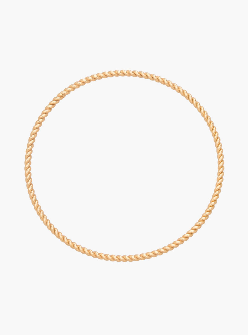 أساور بنقشة بارزة بلون ذهبي من جلو - طقم من 5 أساور-women-watchesandjewellery-jewellery-banglesandbracelets-image-10