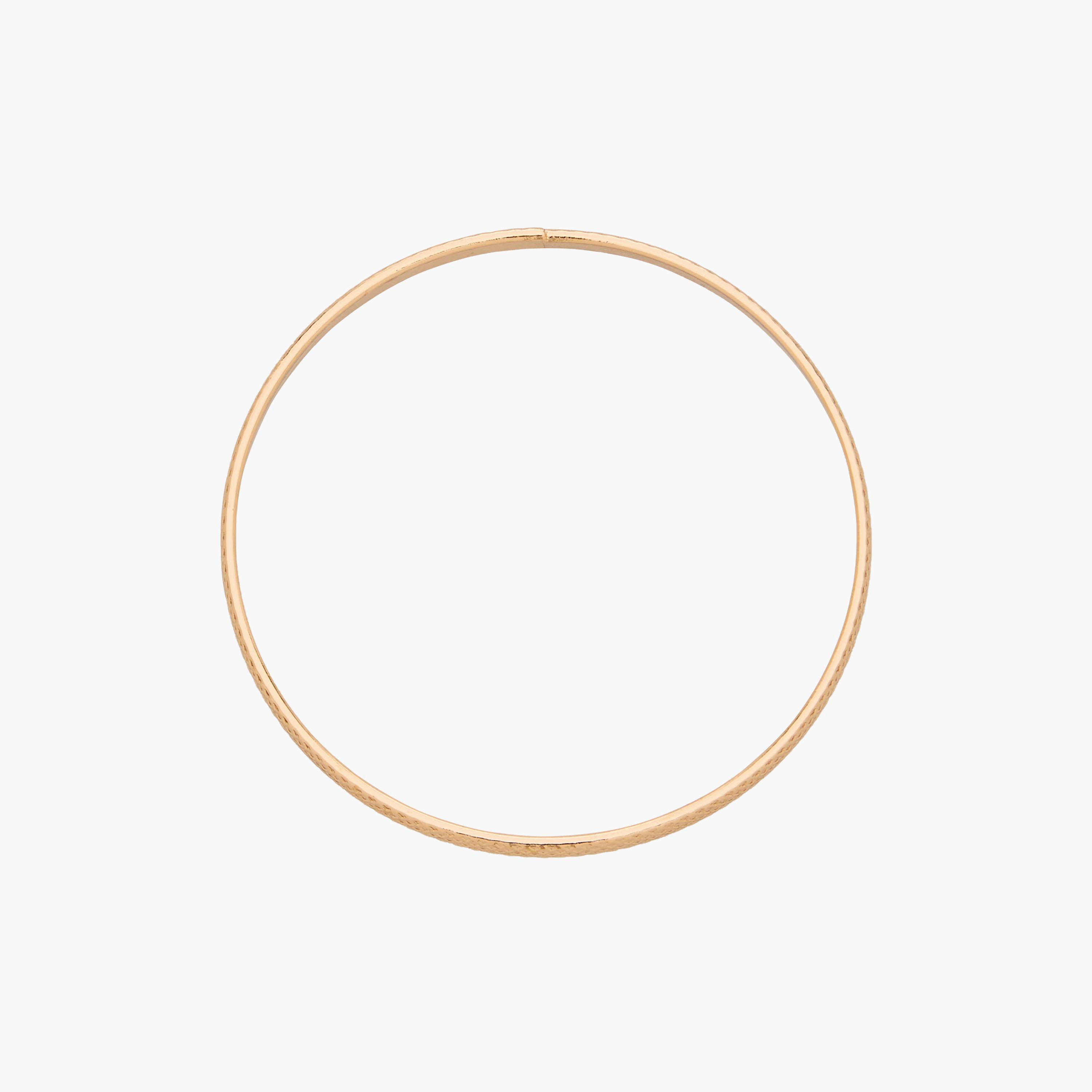 أساور بنقشة بارزة بلون ذهبي من جلو - طقم من 5 أساور-women-watchesandjewellery-jewellery-banglesandbracelets-image-7