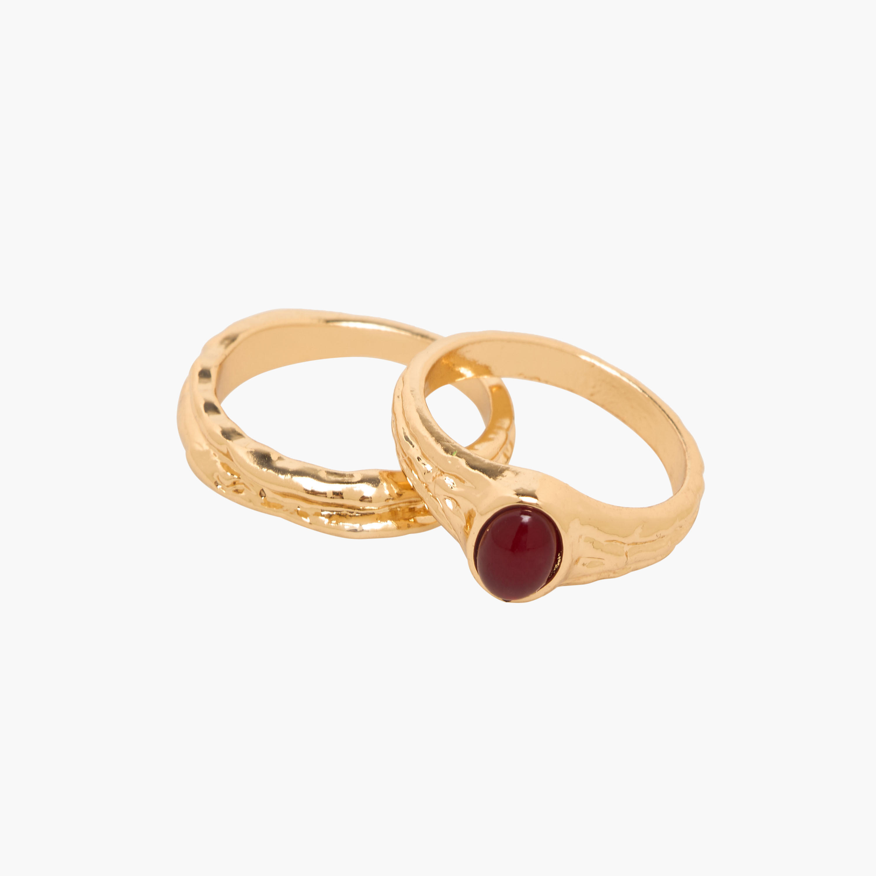 خواتم متنوعة بلون ذهبي من جلو - طقم من 5 قطع-women-watchesandjewellery-jewellery-rings-image-3