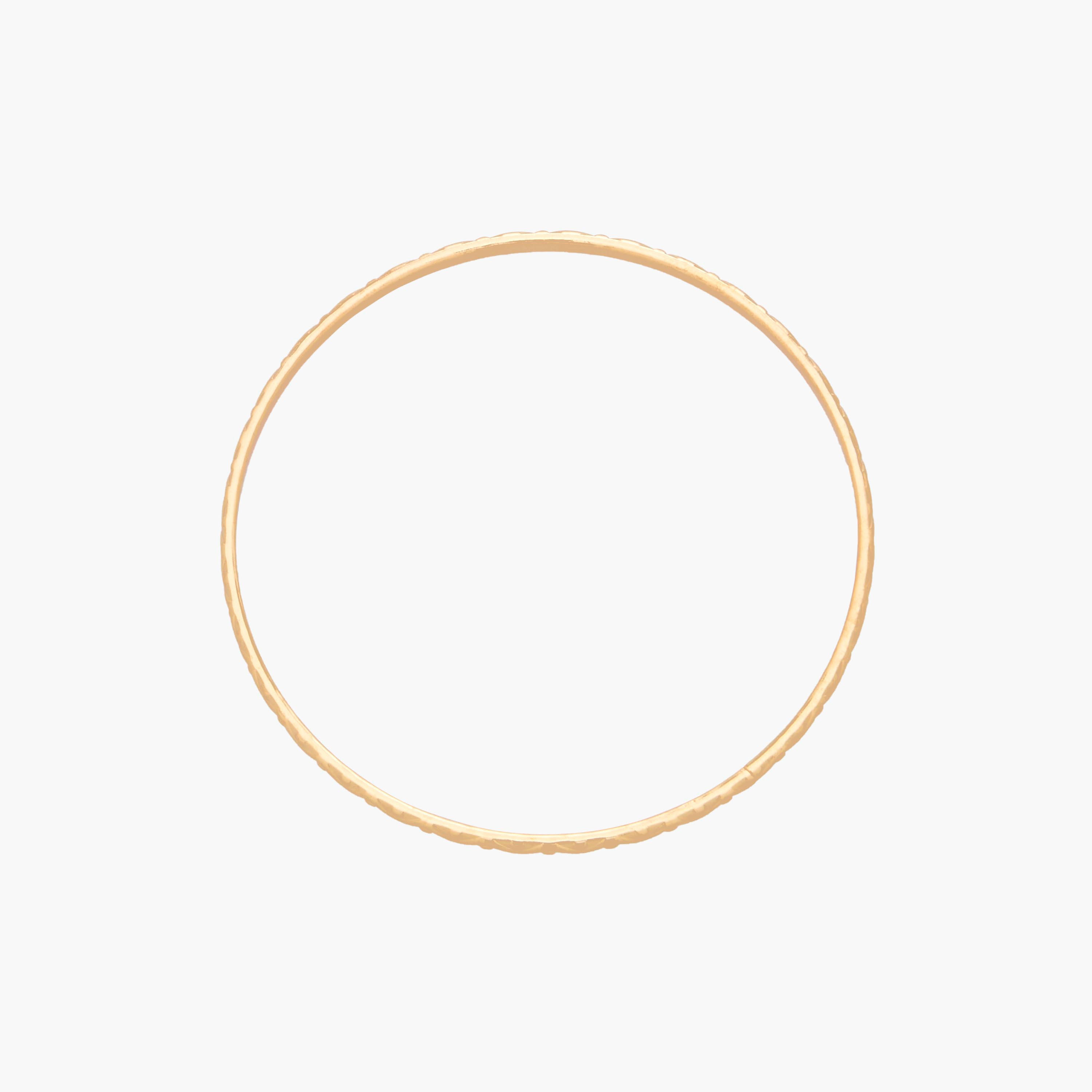 أساور بارزة الملمس بلون ذهبي - عبوة 7 قطع-women-watchesandjewellery-jewellery-banglesandbracelets-image-10