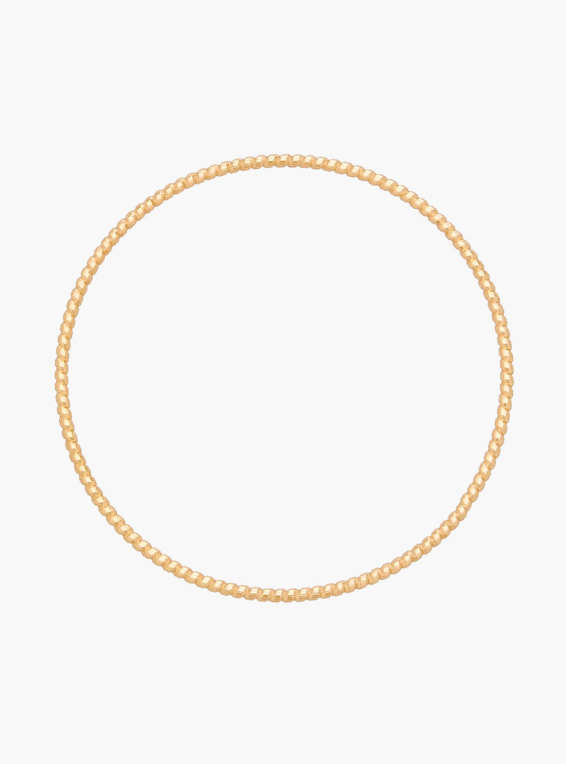 أساور بارزة الملمس بلون ذهبي - عبوة 7 قطع-women-watchesandjewellery-jewellery-banglesandbracelets-image-13